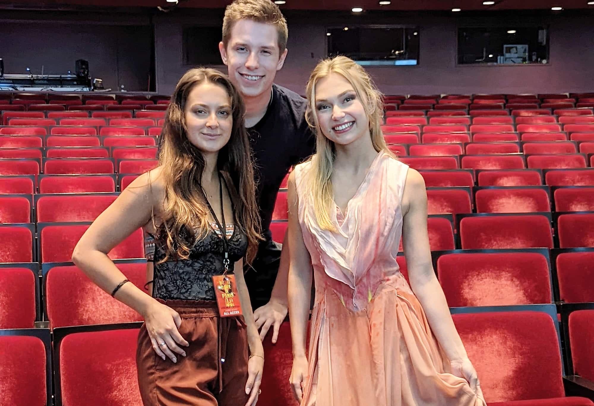 Les Québécois Jaime Bono, Philippe Tremblay et Emma Lépine.