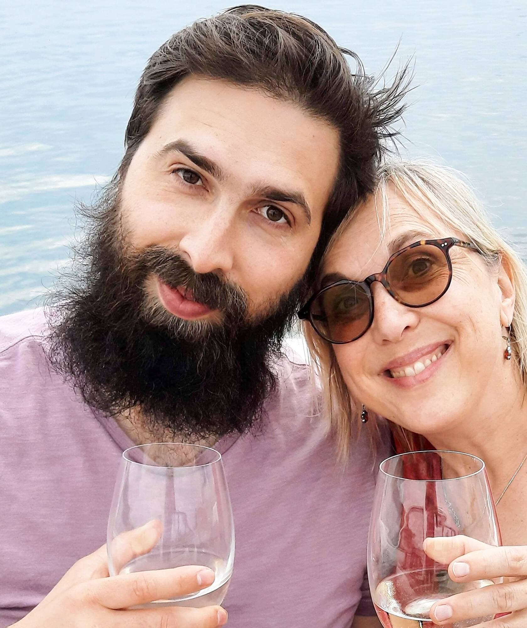 Son dernier anniversaire avec sa mère Marie-France Sirois le 20 mai 2021.