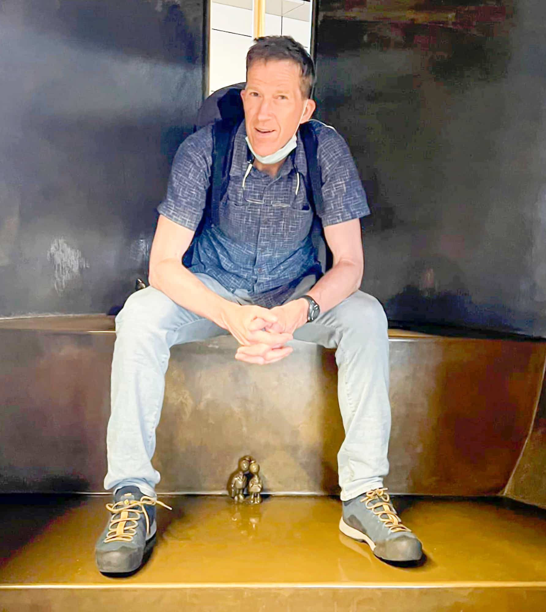 Le docteur Richard Cartier, médecin à l’Hôpital de Saint-Jérôme, lors du voyage vers le Pakistan au début du mois de juin.