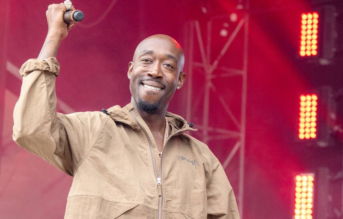 Le rappeur américain Freddie Gibbs a lancé ses vers avec aisance et assurance ce samedi sur la Scène Verte.