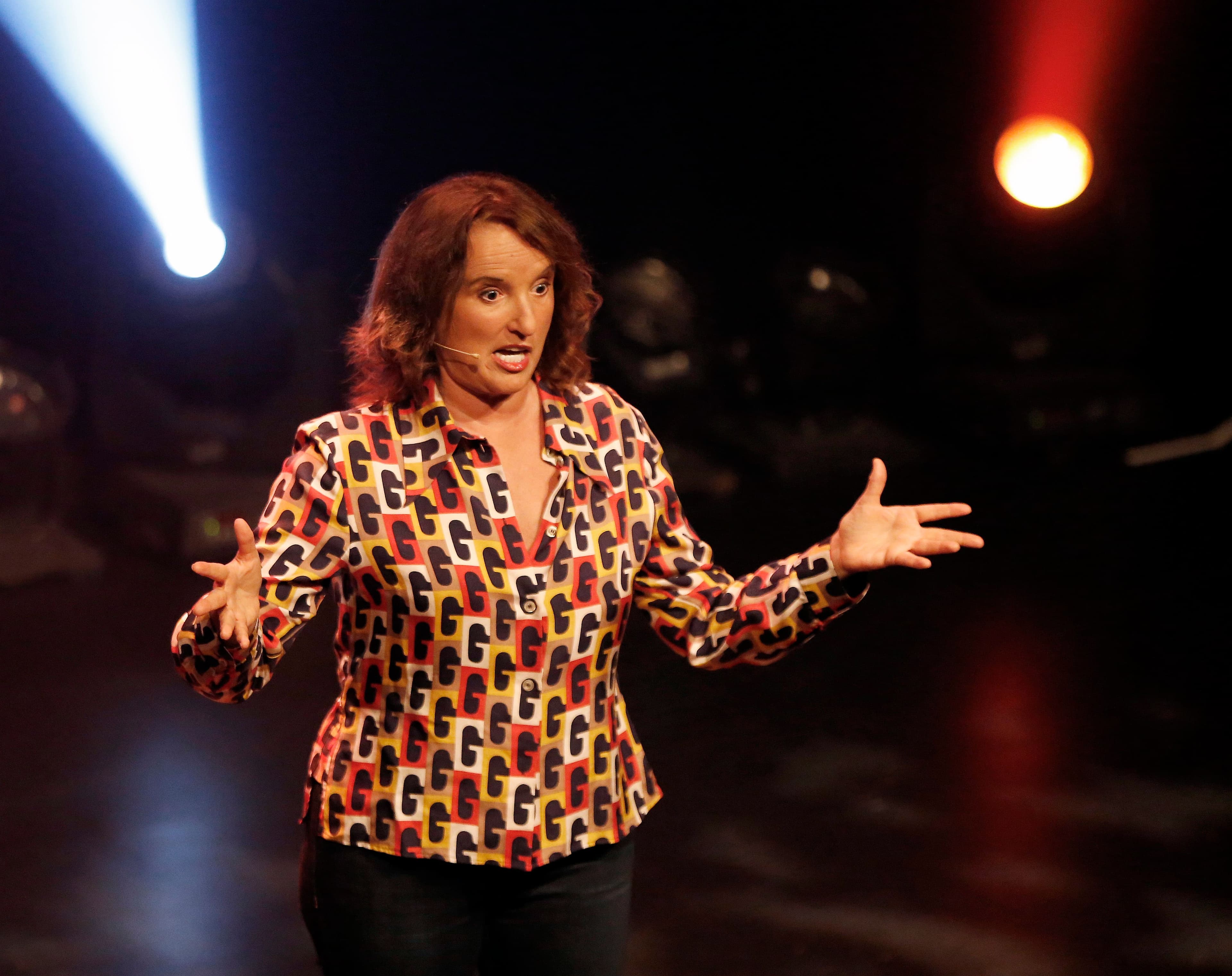 Anne Roumanoff était en grande forme, mardi, pour son retour à Québec, avec son spectacle «Tout va presque bien», à l’affiche deux soirs au Théâtre Petit Champlain.