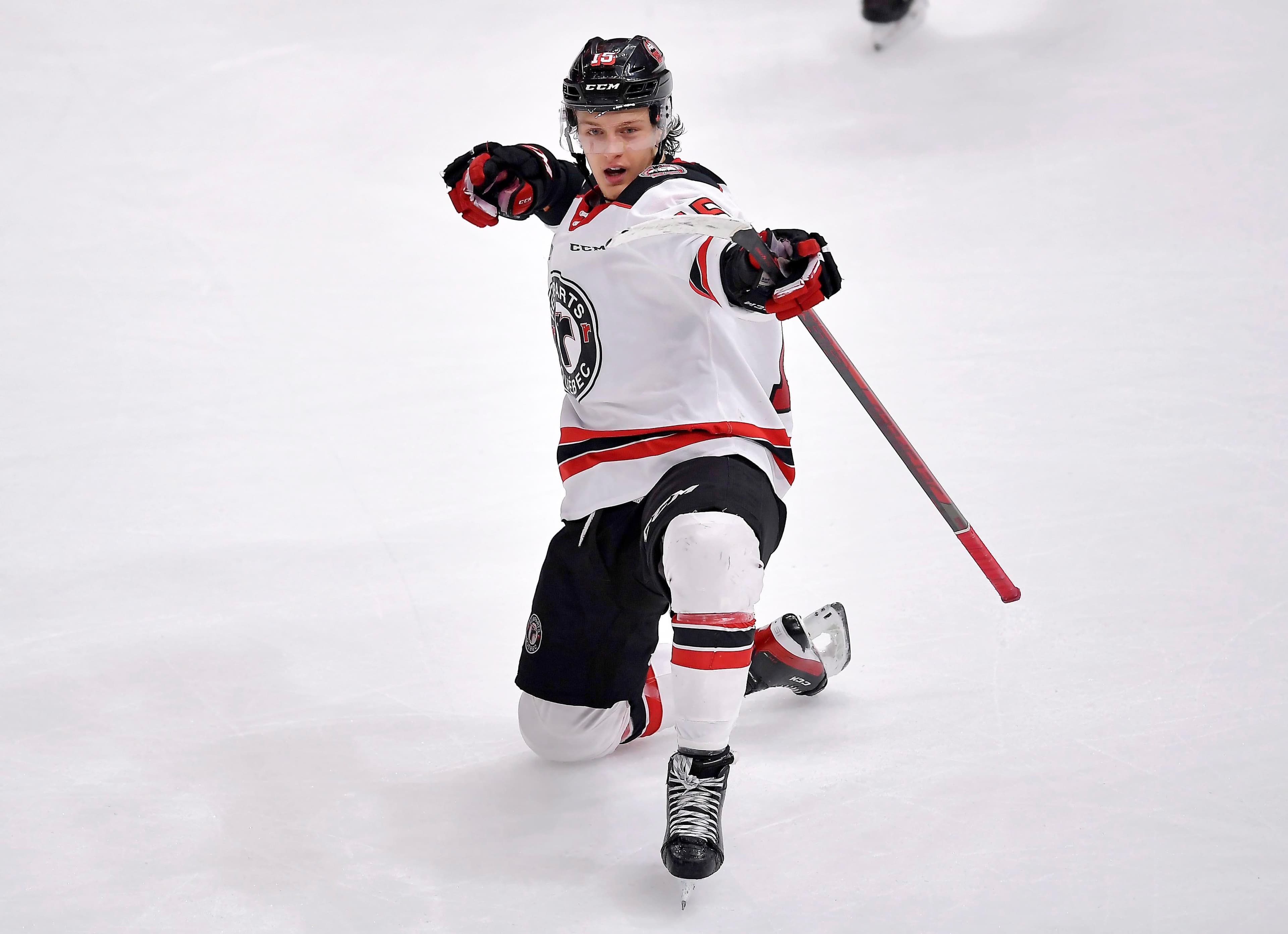 Avec les Remparts la saison dernière, l’attaquant Zachary Bolduc a inscrit 55 buts et 99 points en 65 matchs.