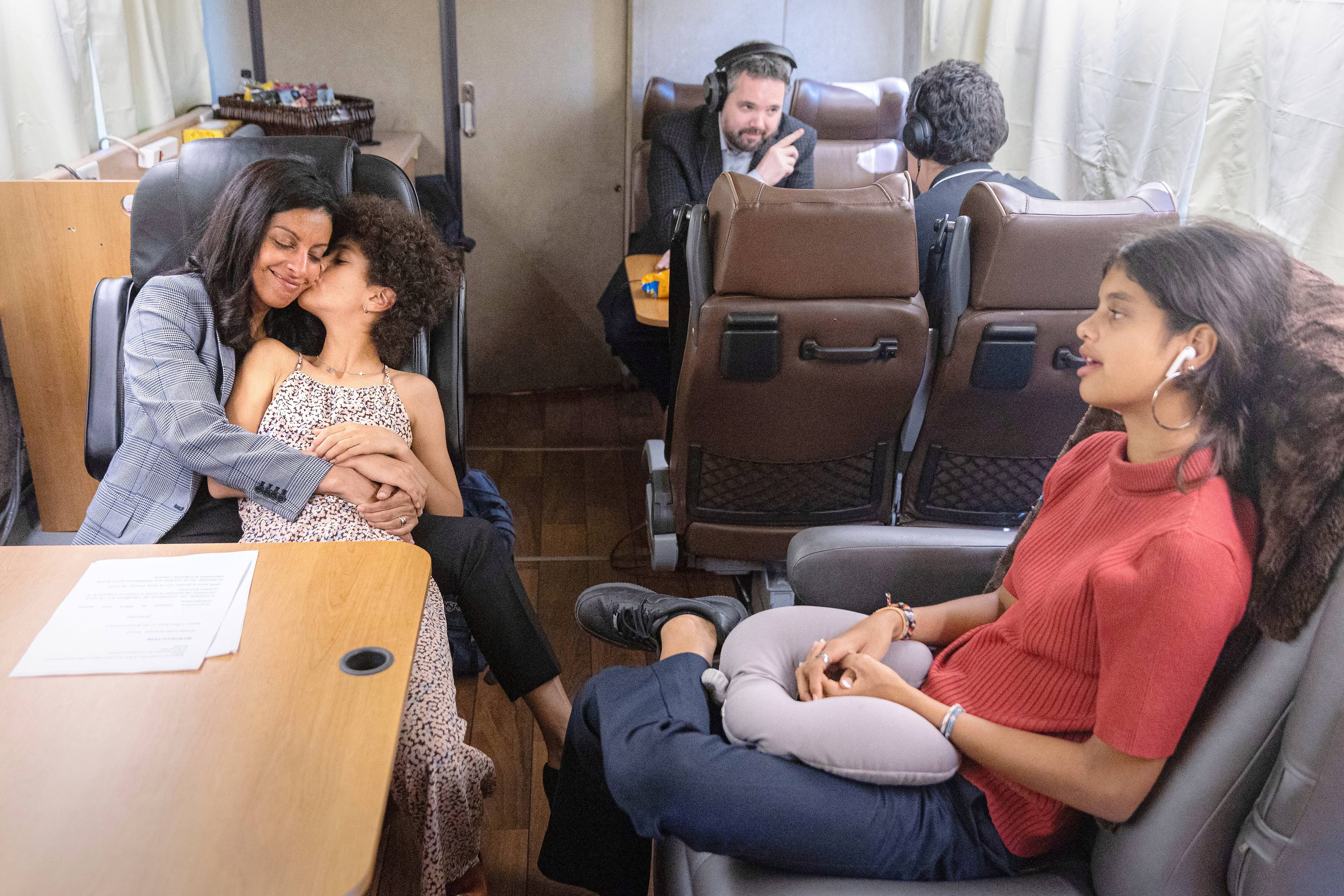 Dominique Anglade et sa famille