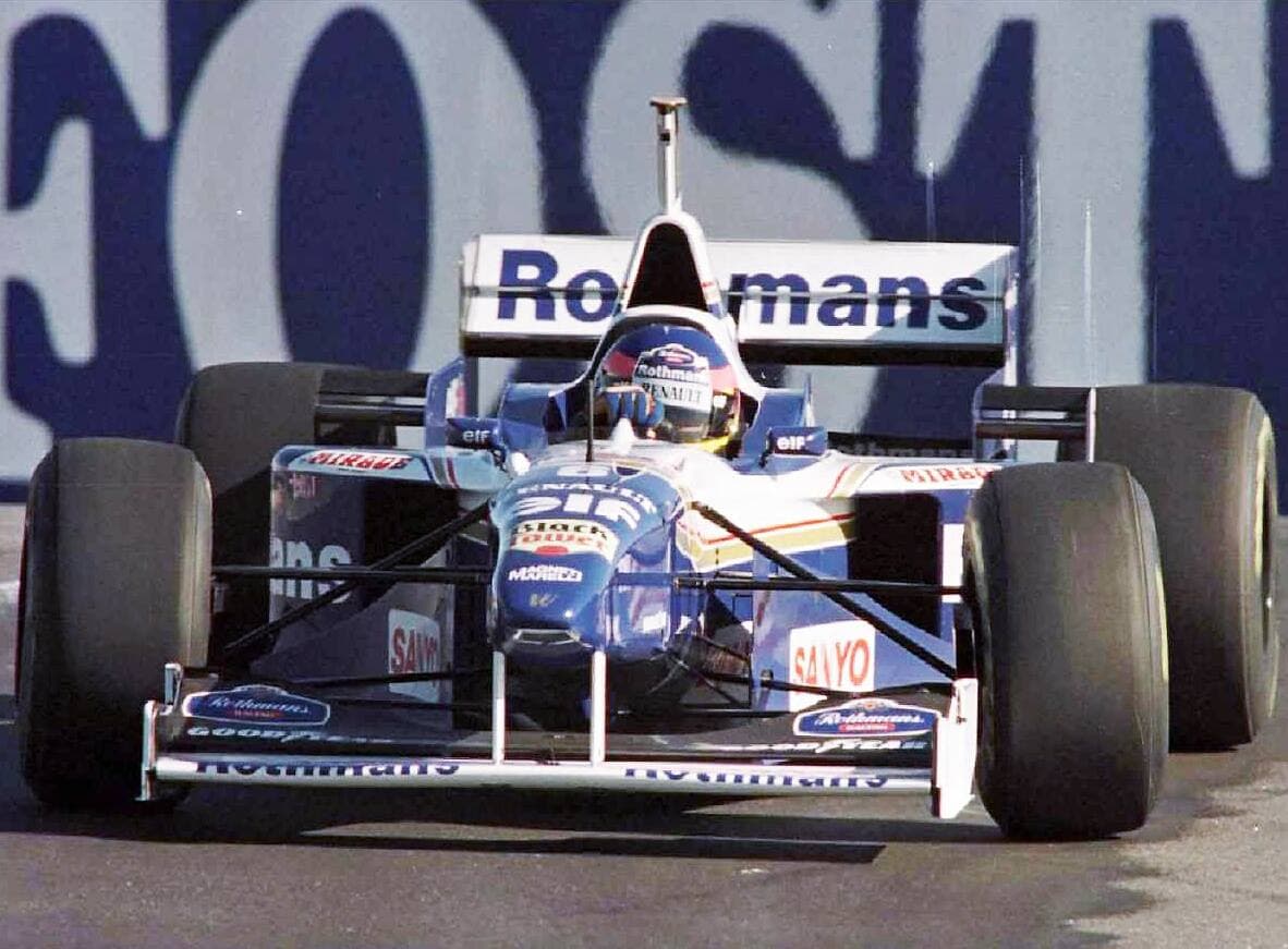 Jacques Villeneuve lors du GP d’Argentine en 1997.