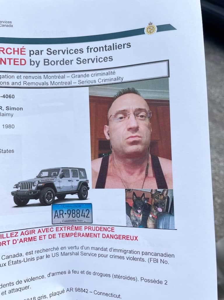 Simon Betser, comme il apparaissait sur un avis de recherche.