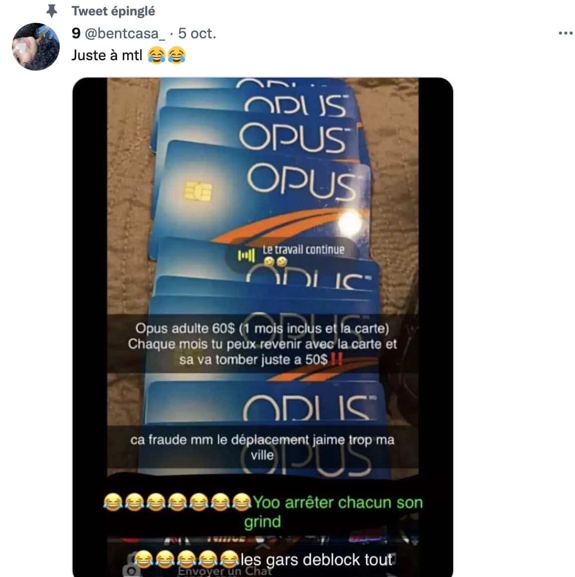 Capture d'écran / Snapchat