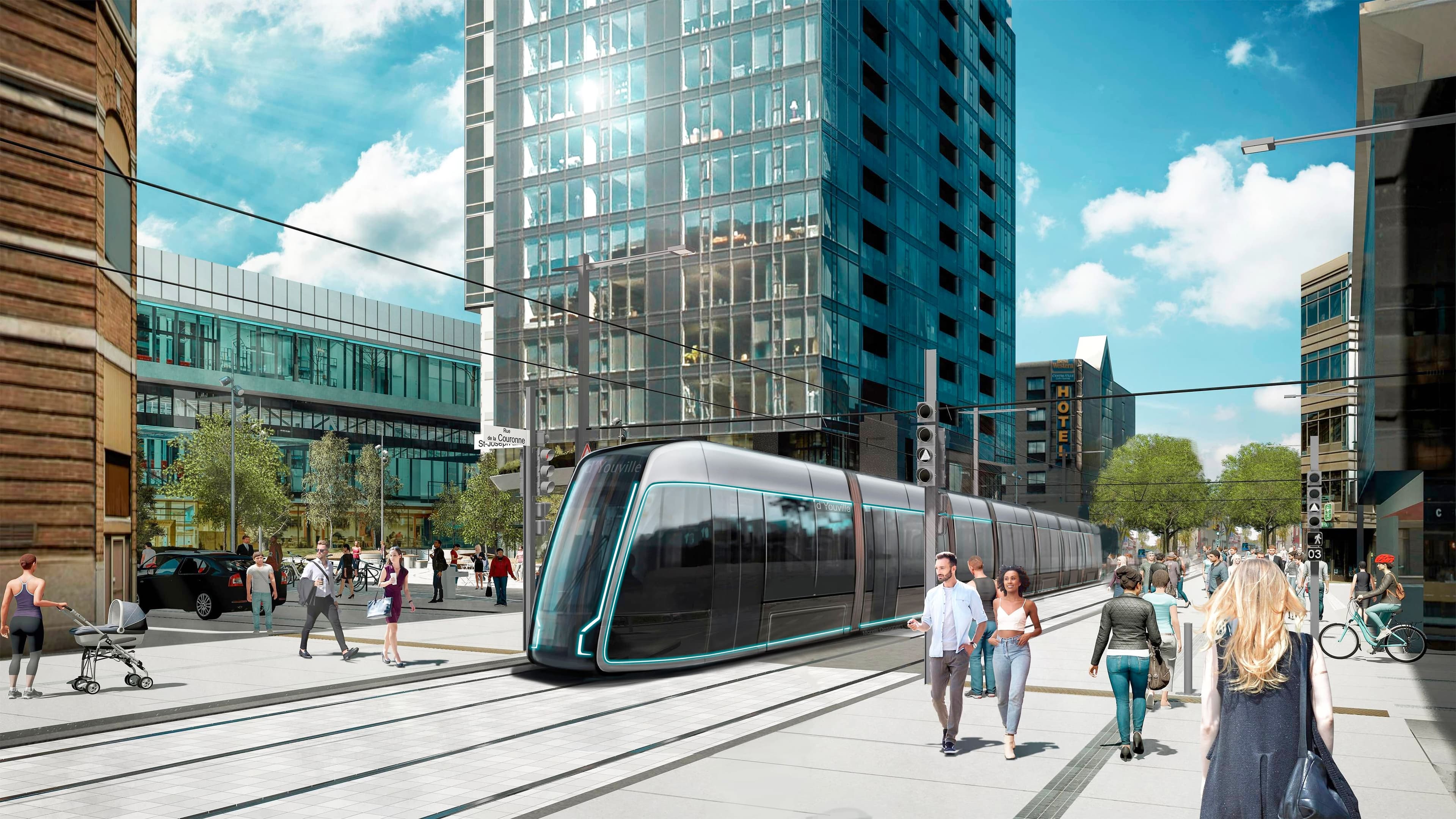 Le futur tramway de Québec