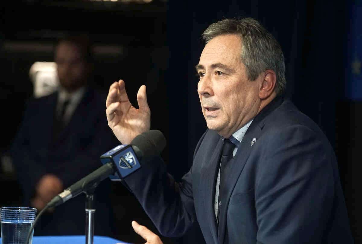 Richard Legendre, alors avec l’Impact de Montréal, annonce sa retraite, en novembre 2018.