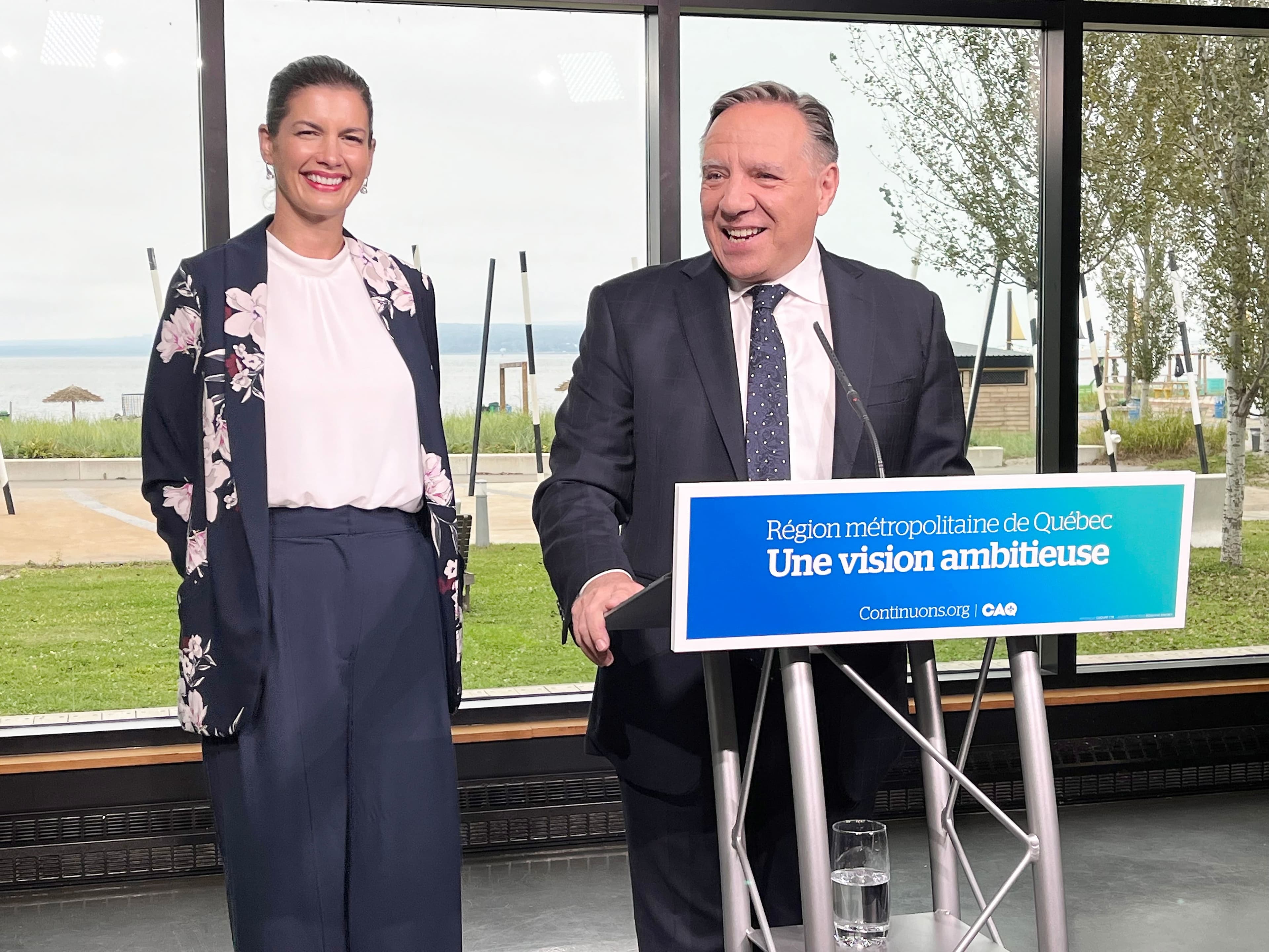 Pendant la campagne électorale, François Legault a fait valoir qu’il avait une « vision ambitieuse » pour la grande région de Québec.