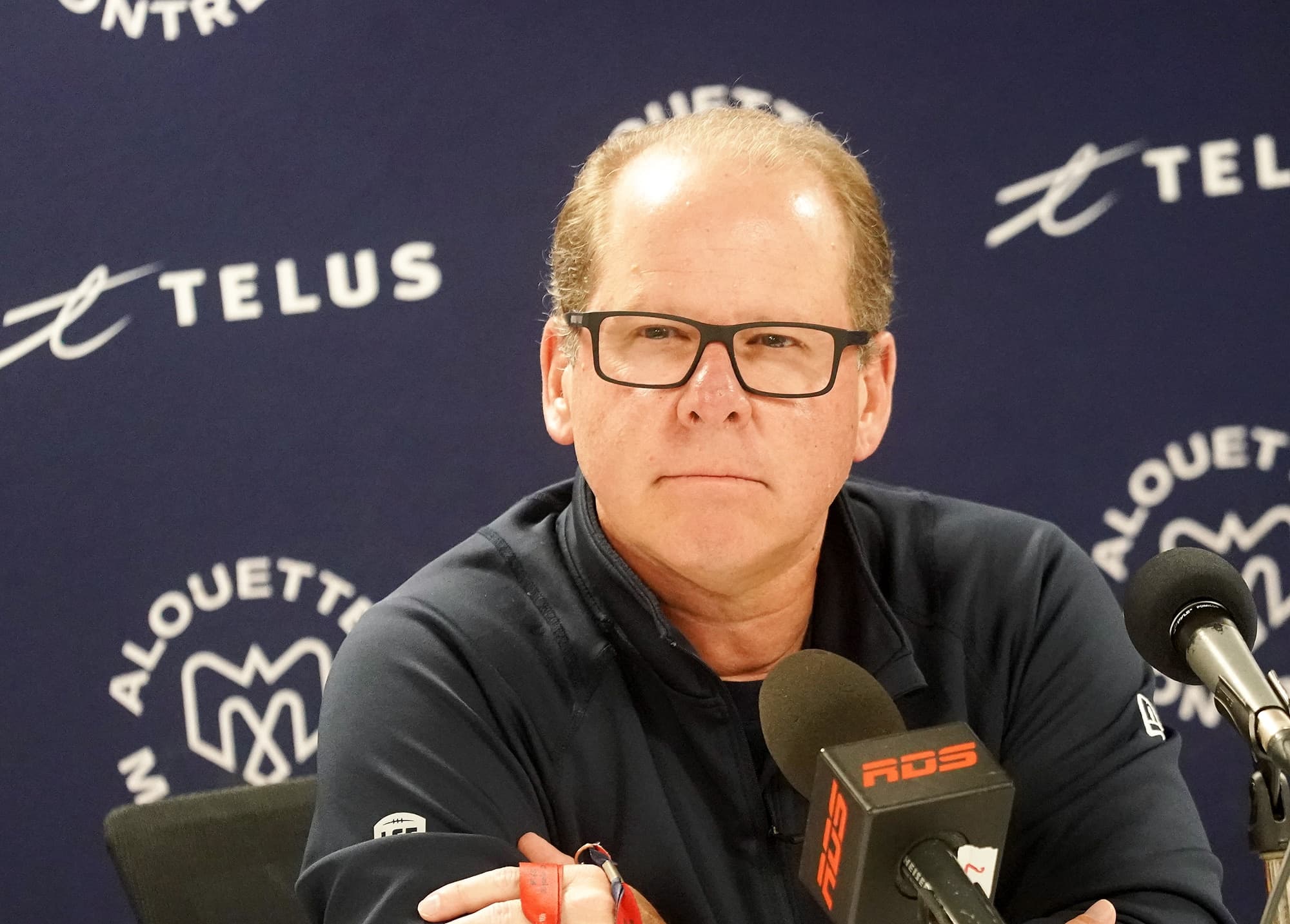 Danny Maciocia lors d’une conférence de presse le 21 octobre.