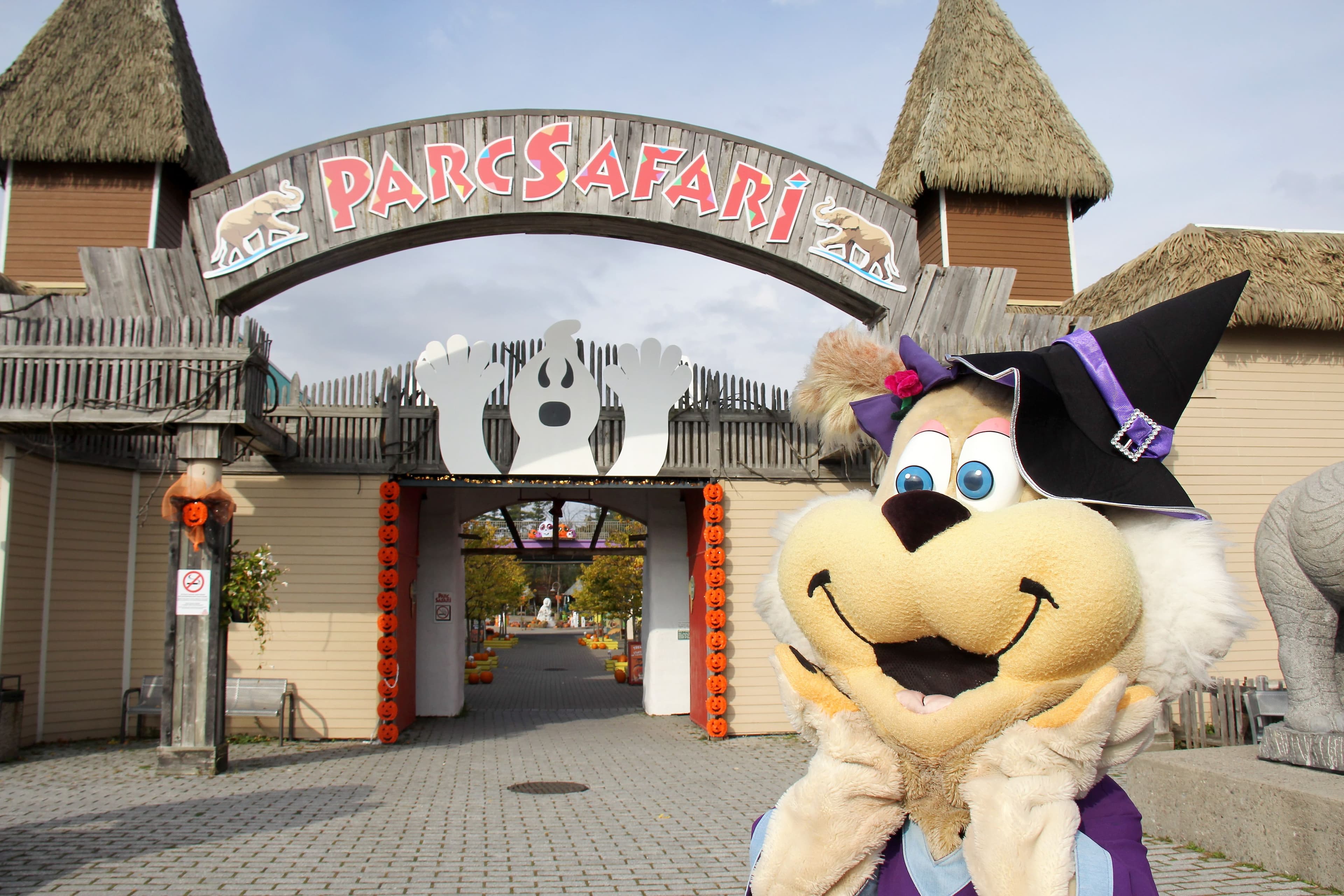 Au Parc Safari aussi on fête l’Halloween.