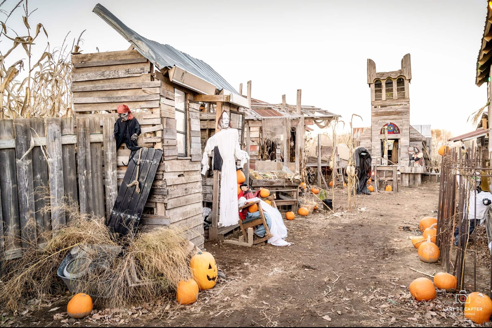La Belle de Coteau-du-Lac, une ferme et un labyrinthe hantés à l’ouest de l’île de Montréal.