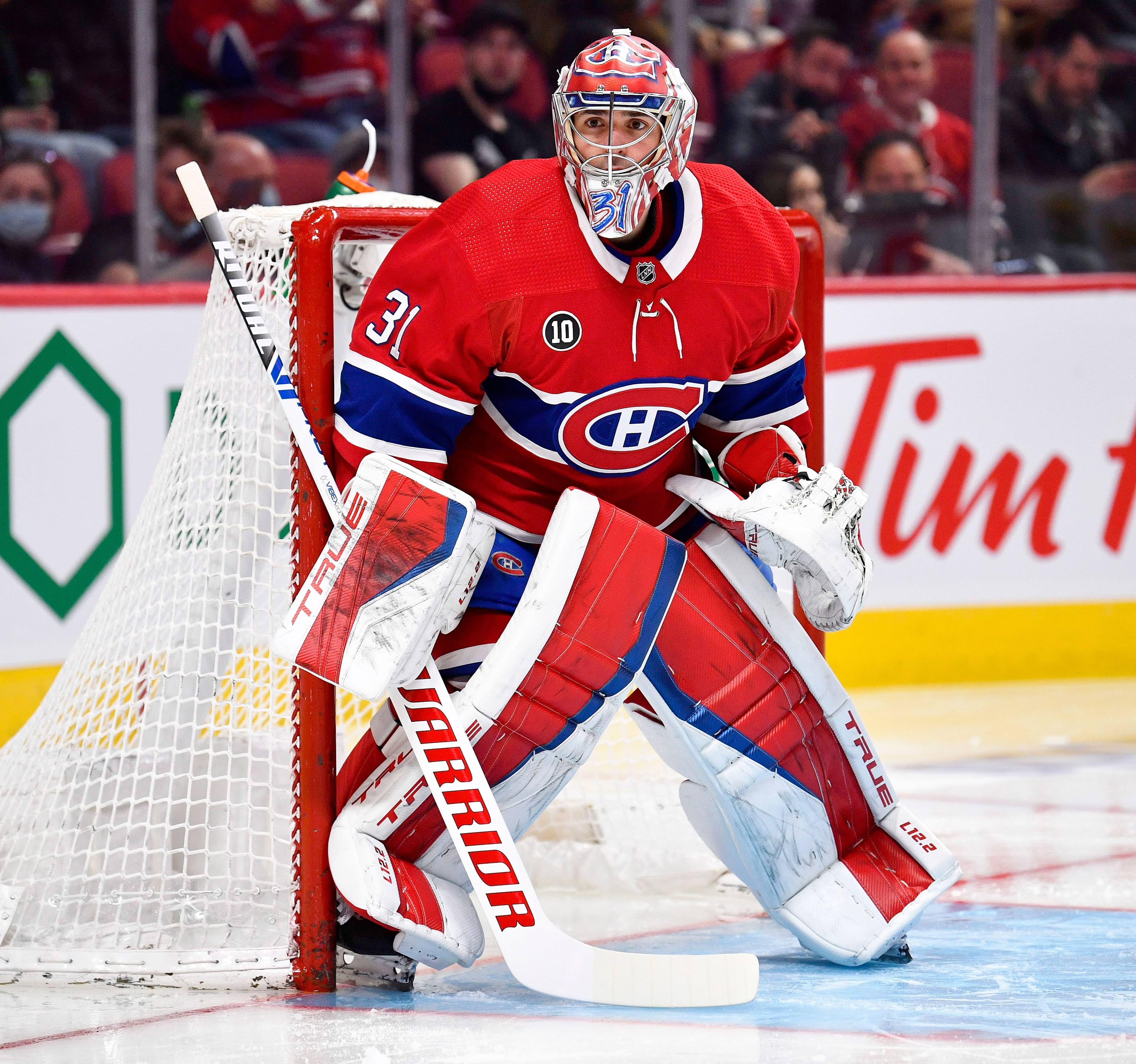 Carey Price a raté la majeure partie de la saison 2021-2022, ne revenant au jeu que pour quelques parties à la toute fin du calendrier régulier.