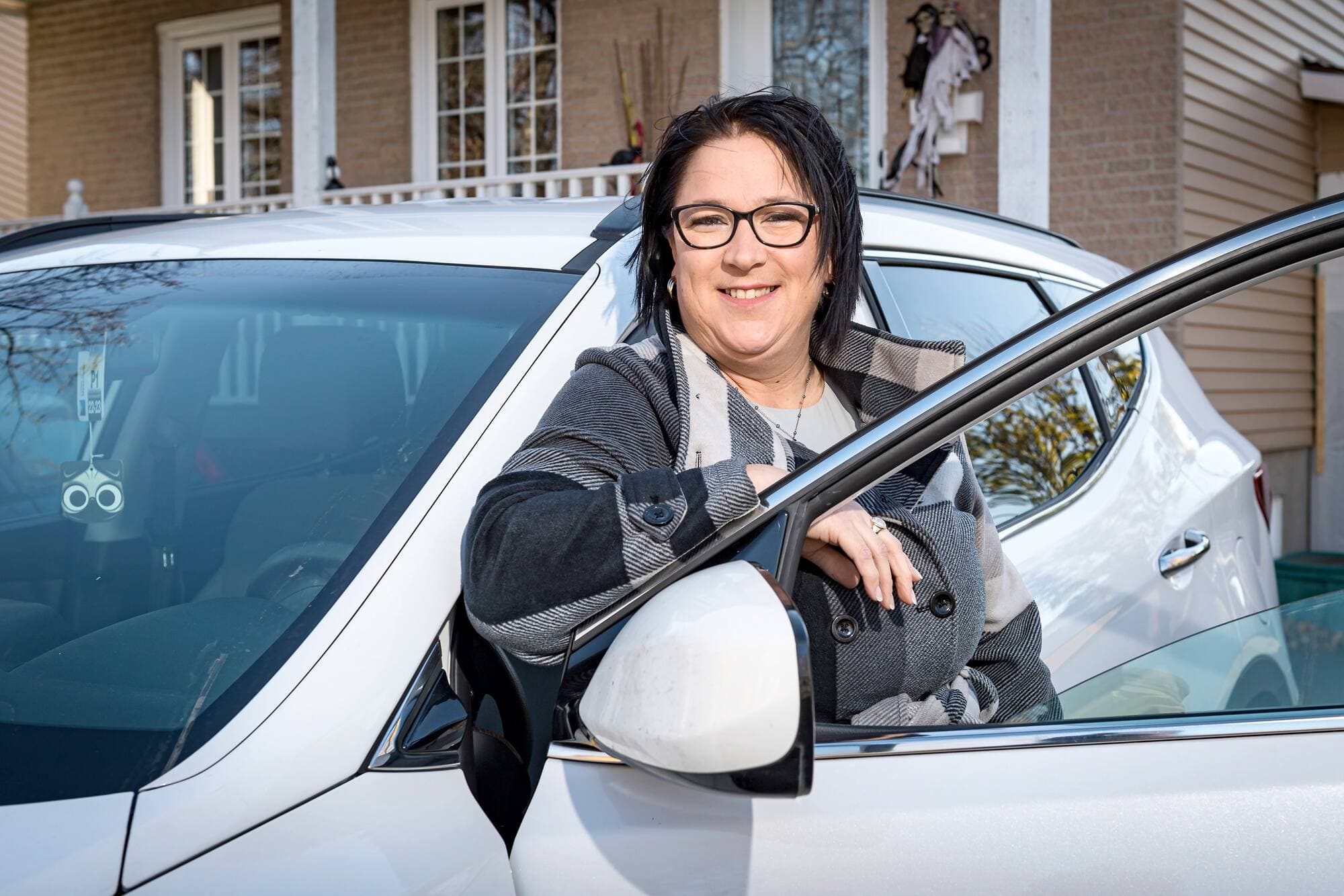 Valérie De Beaumont s’est tournée vers les réseaux sociaux pour trouver des partenaires de covoiturage dans le secteur de Sainte-Julie sur la Rive-Sud de Montréal.