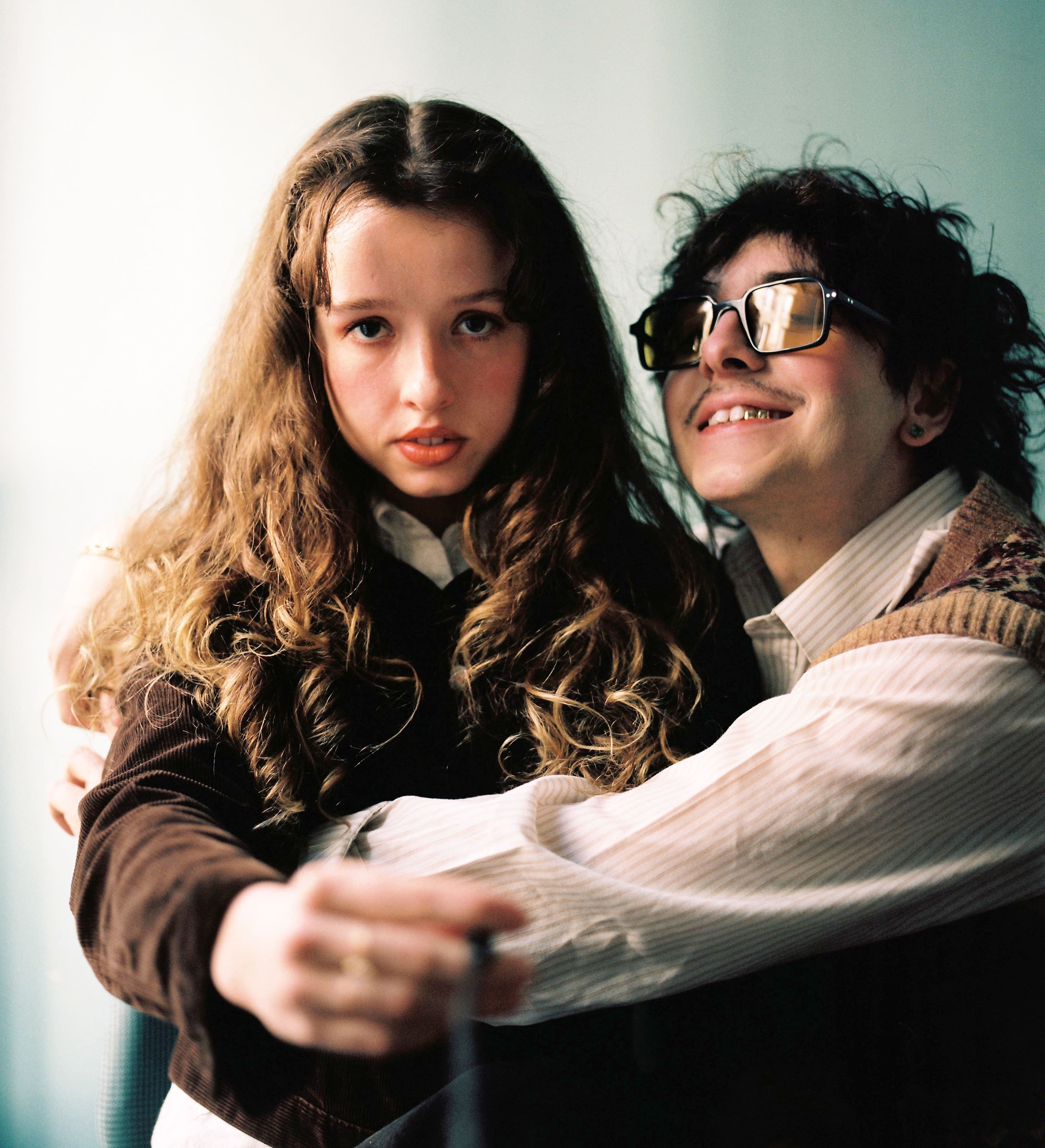 Noémie et Hubert, en février 2022.