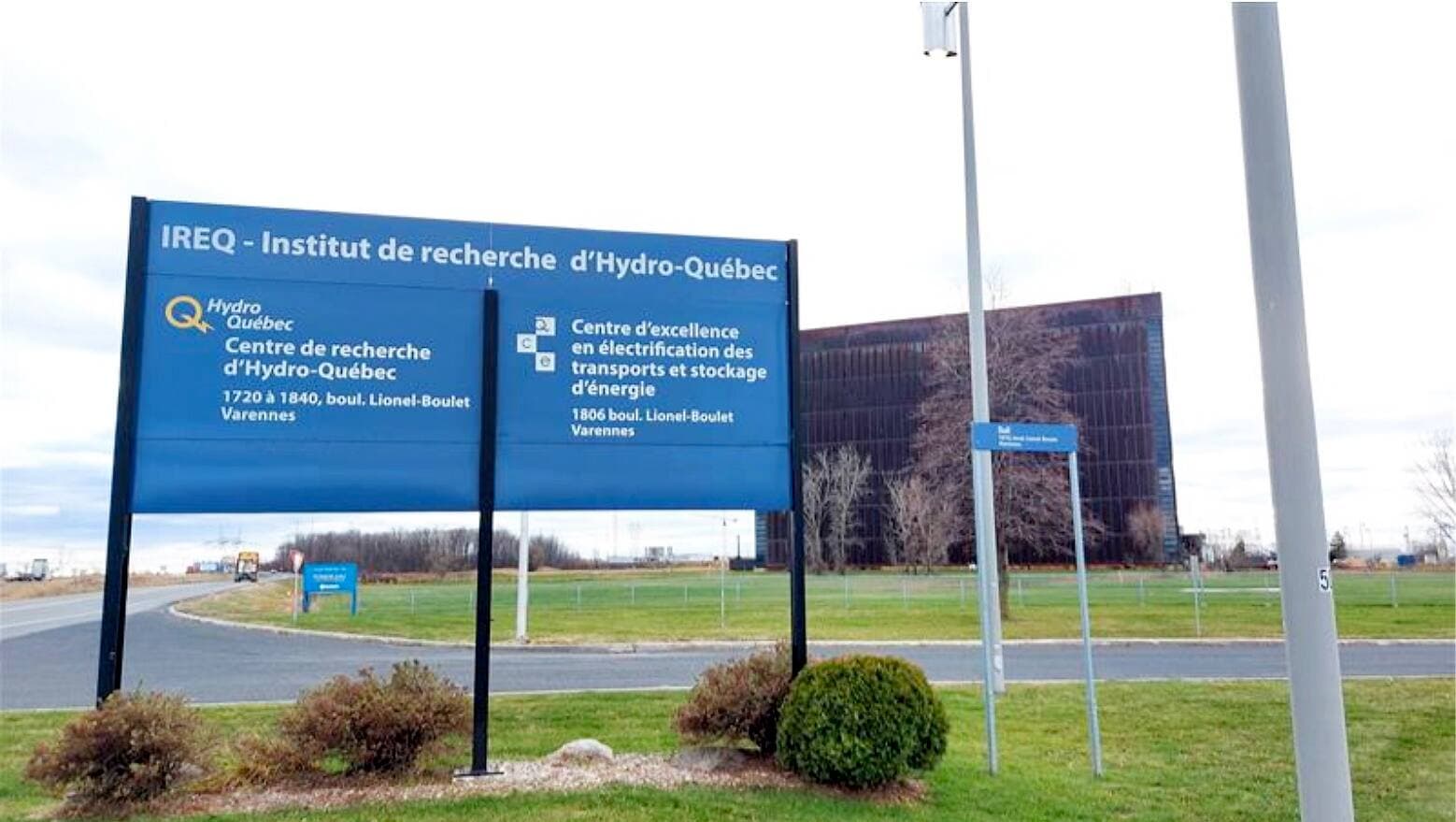 Les installations de l’IREQ et du CEETSE se trouvent à Varennes, en Montérégie