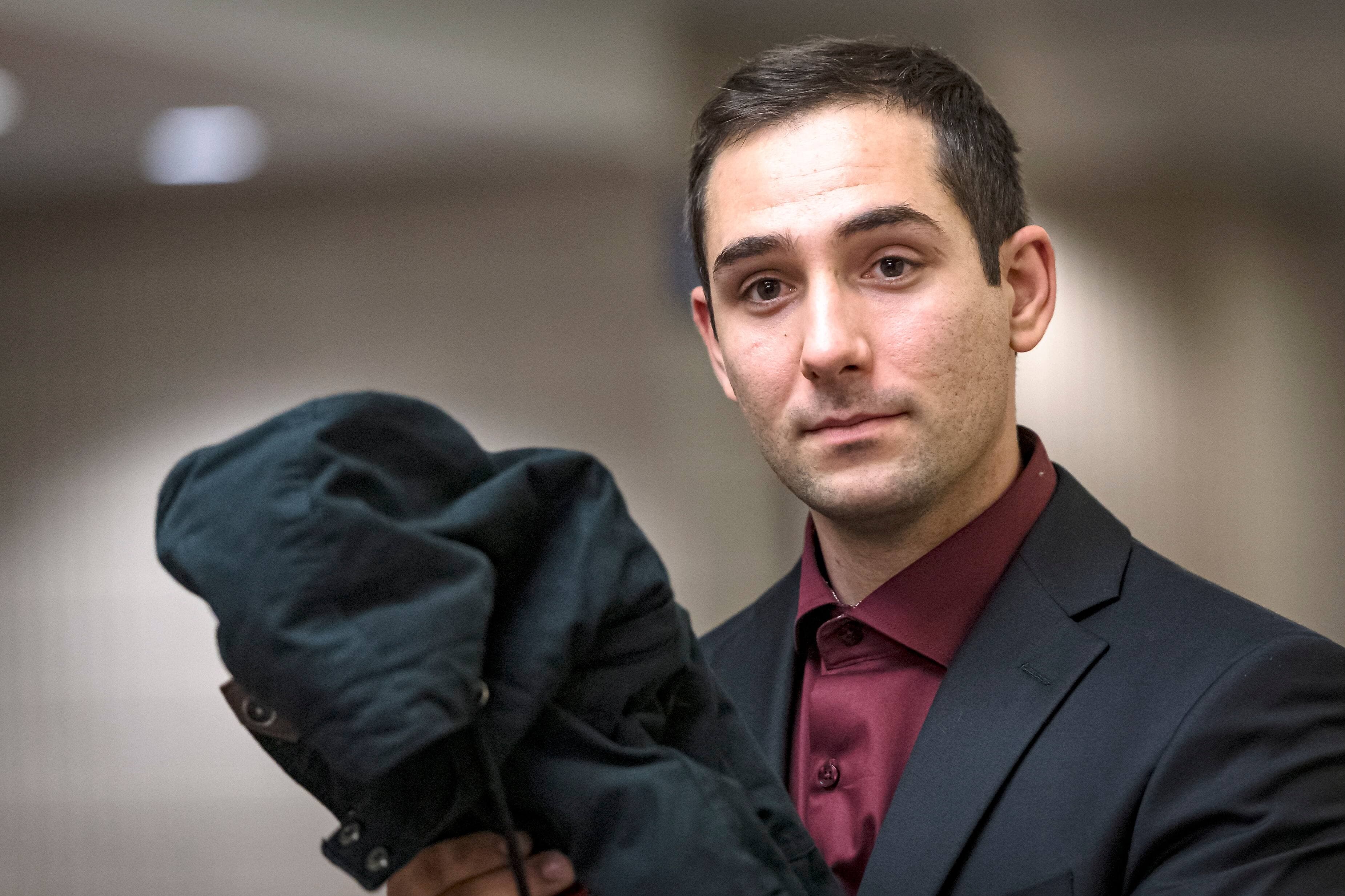 Brandon Marchand-Bibeau, accusé.