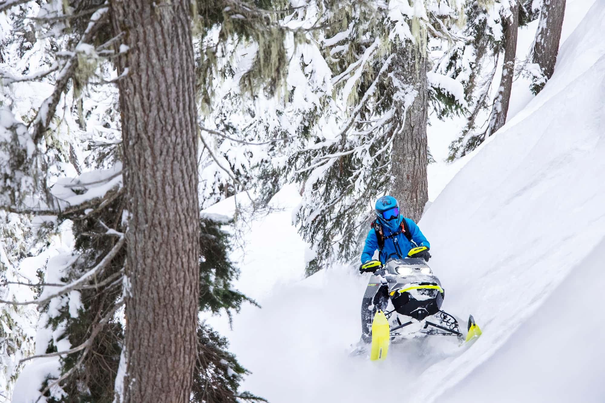 La Summit X, montée sur le nouveau châssis REV G5, procurera beaucoup de sensations à son pilote lors des sorties en hors-piste.