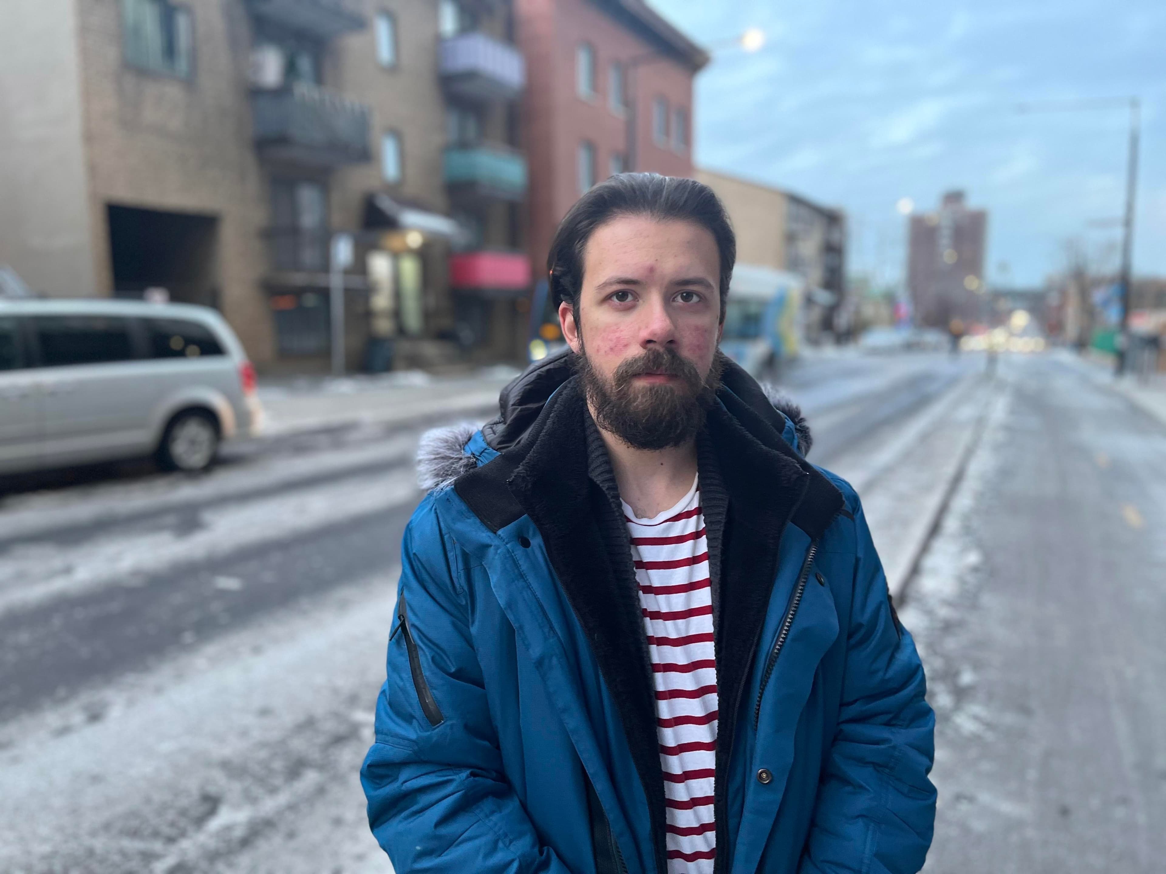 Nathan Lepage, étudiant en enseignement, aura une mention abandon apposée à son dossier après pris part à la grève des stages au cours des dernières semaines.