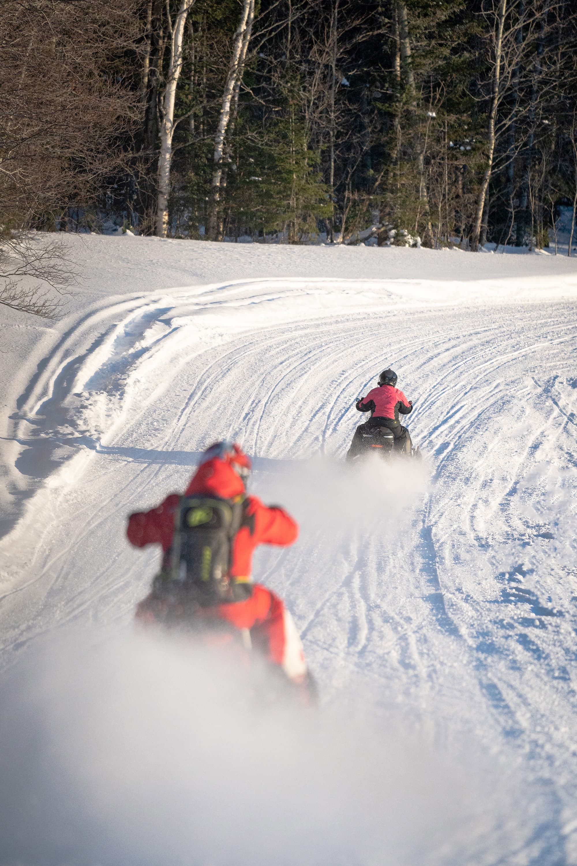 Les sentiers de la région d’Edmundston sont larges, très bien entretenus et sécuritaires.