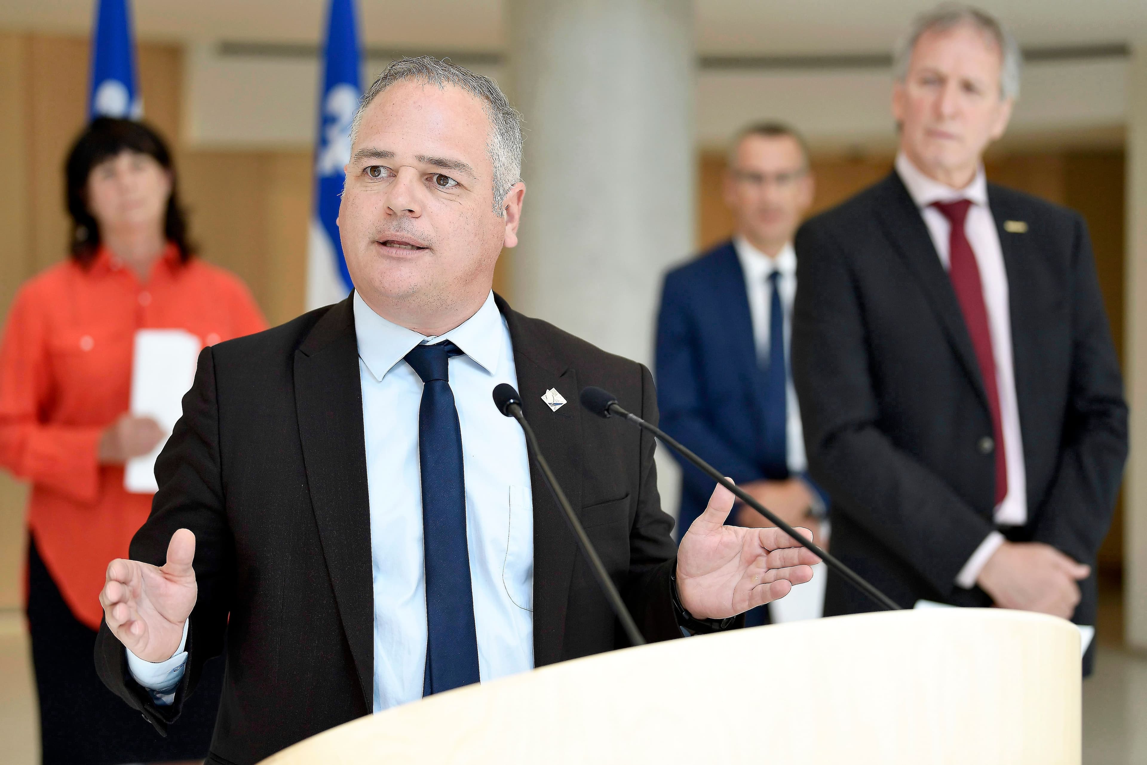 Le ministre responsable de la Capitale-Nationale, Jonatan Julien.