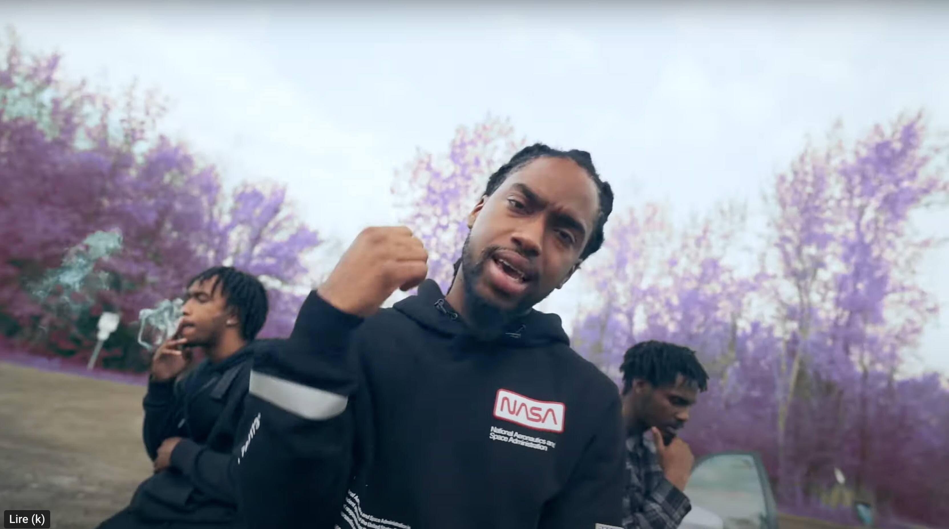 Lovins St-Louis, aka LV Banks, dans un de ses clips pour la chanson «MYSELF».