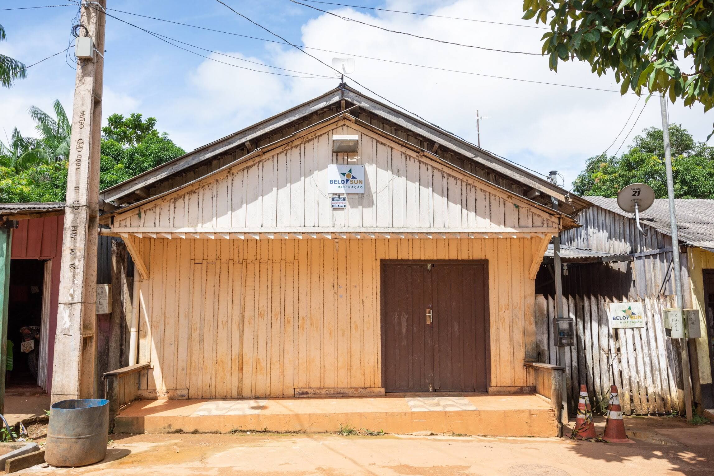 Le siège social de Belo Sun à Ressaca, dans l'État du Para.