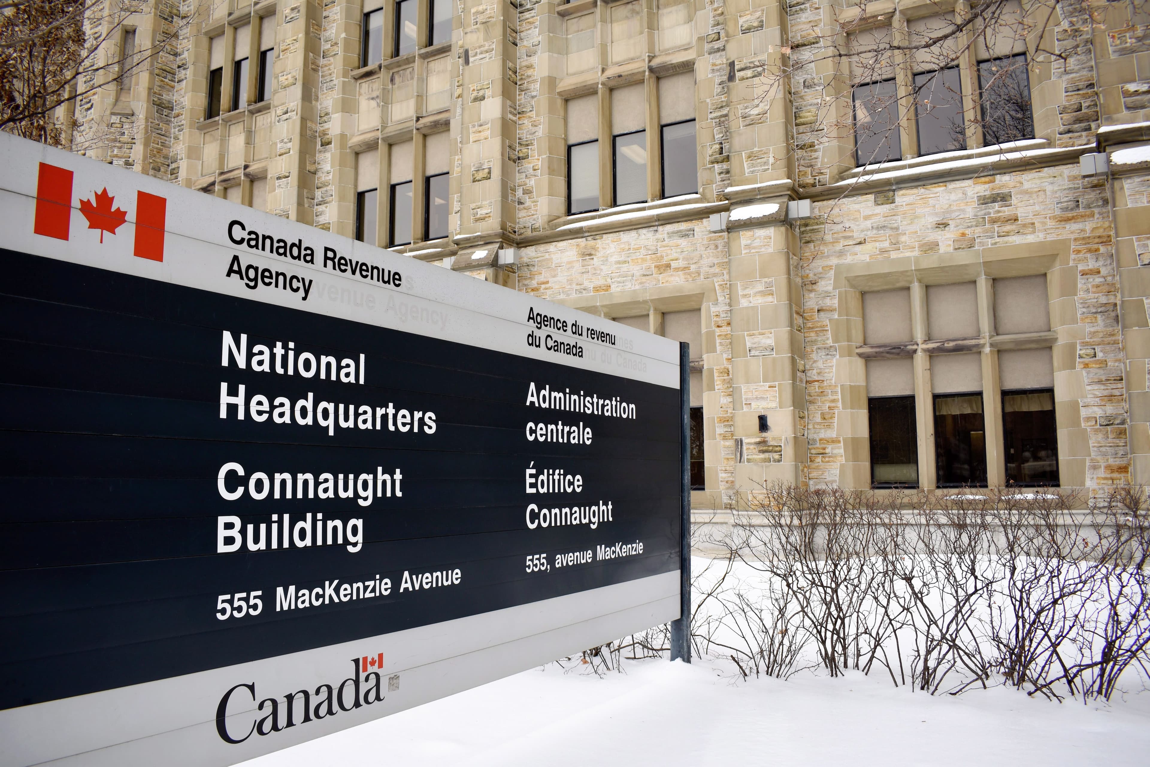 L’administration centrale de l’Agence du revenu du Canada, à Ottawa.