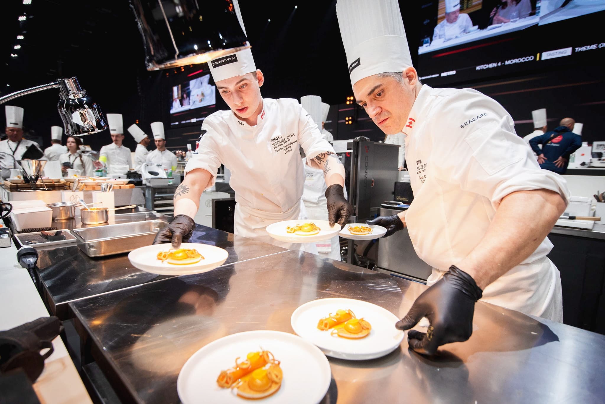 Le prix Bocuse d’Or a été décroché par le Danemark, suivi par la Norvège et la Hongrie. Le Canada est arrivé en 11e position.