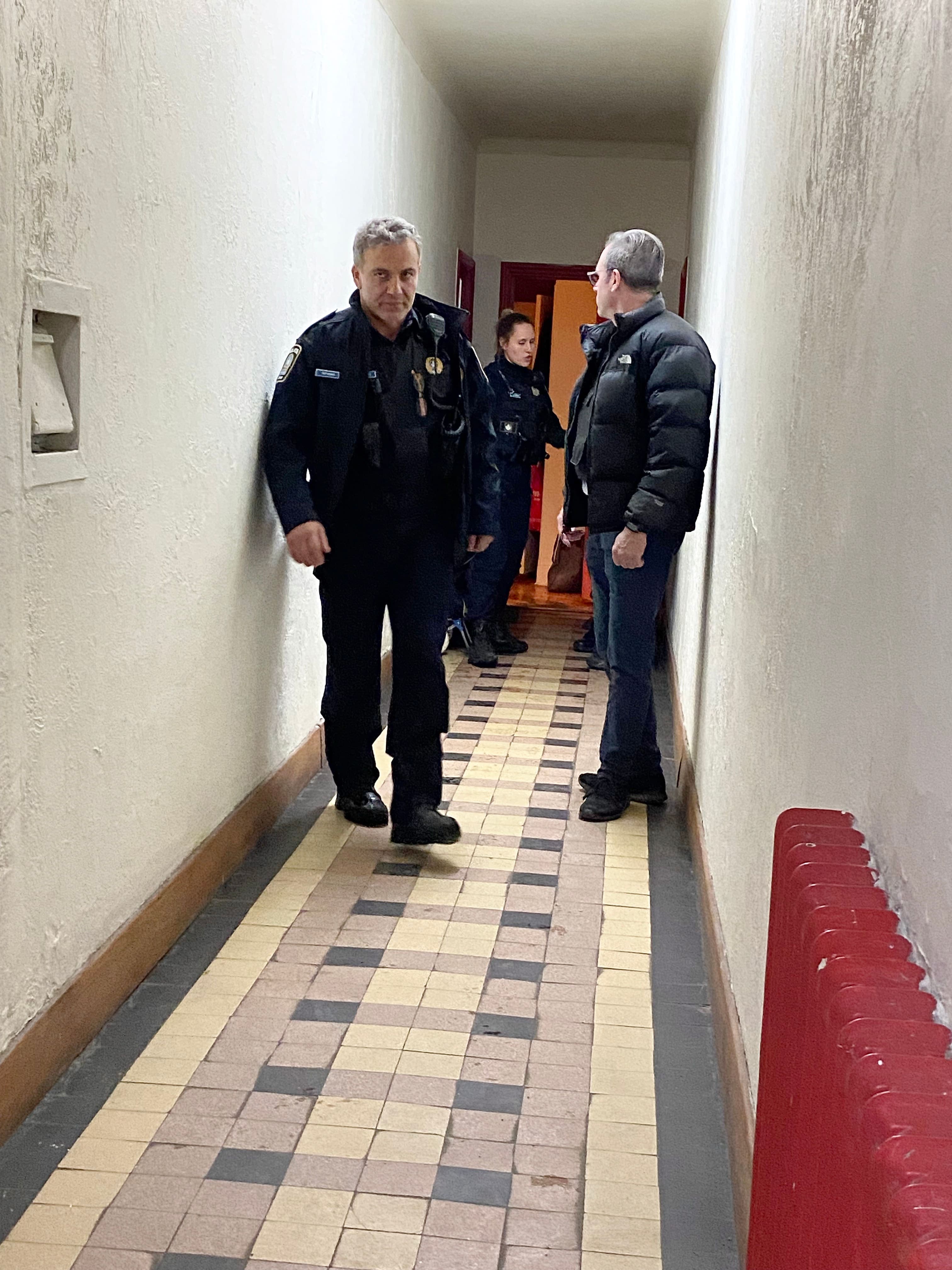 Il est intervenu sur un appel qui est entré comme une tentative de meurtre, en fin de quart de travail.