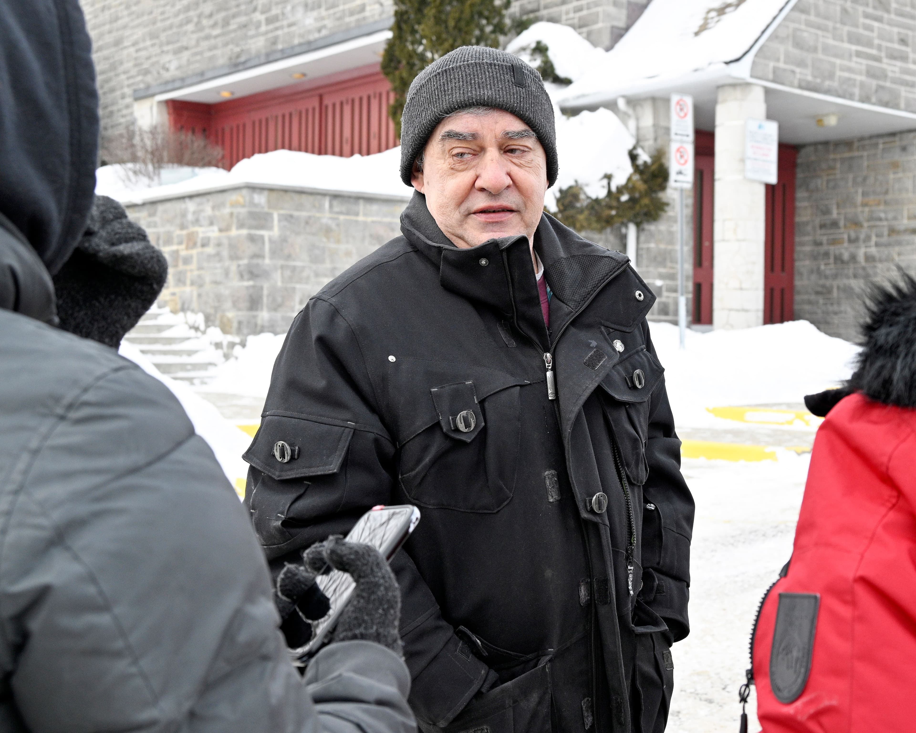 Jean-Marc Campion s’est déplacé pour soutenir l’oncle de Céline Pilon, Germain Latendresse.