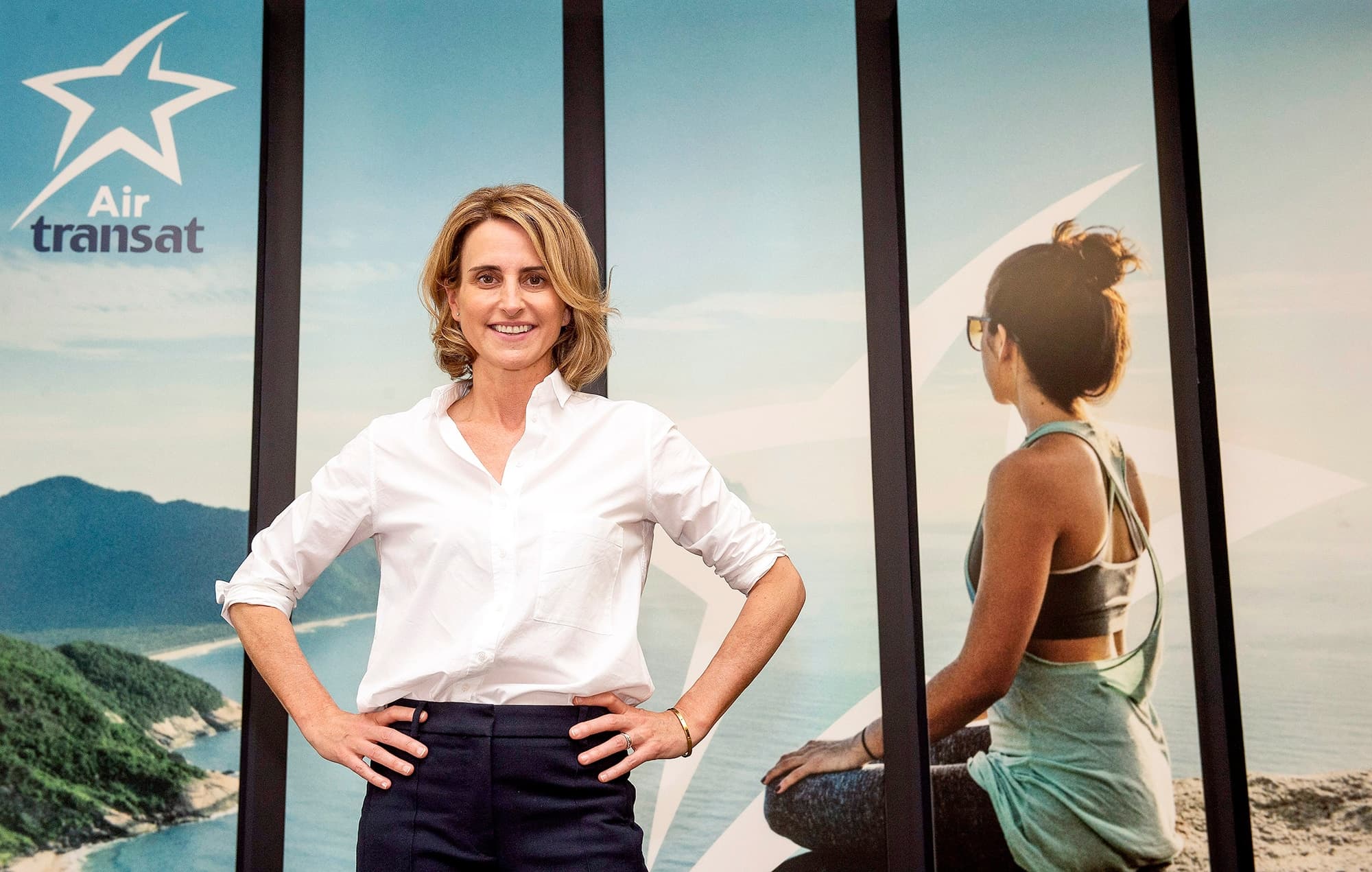 Annick Guérard.
PDG de Transat