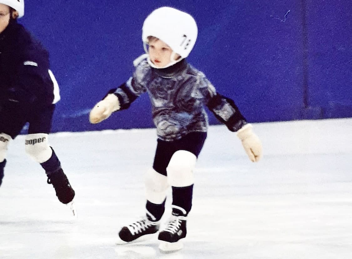 En 1997, le jeune Laurent, âgé de quatre ans et demi, prend part à sa première compétition.