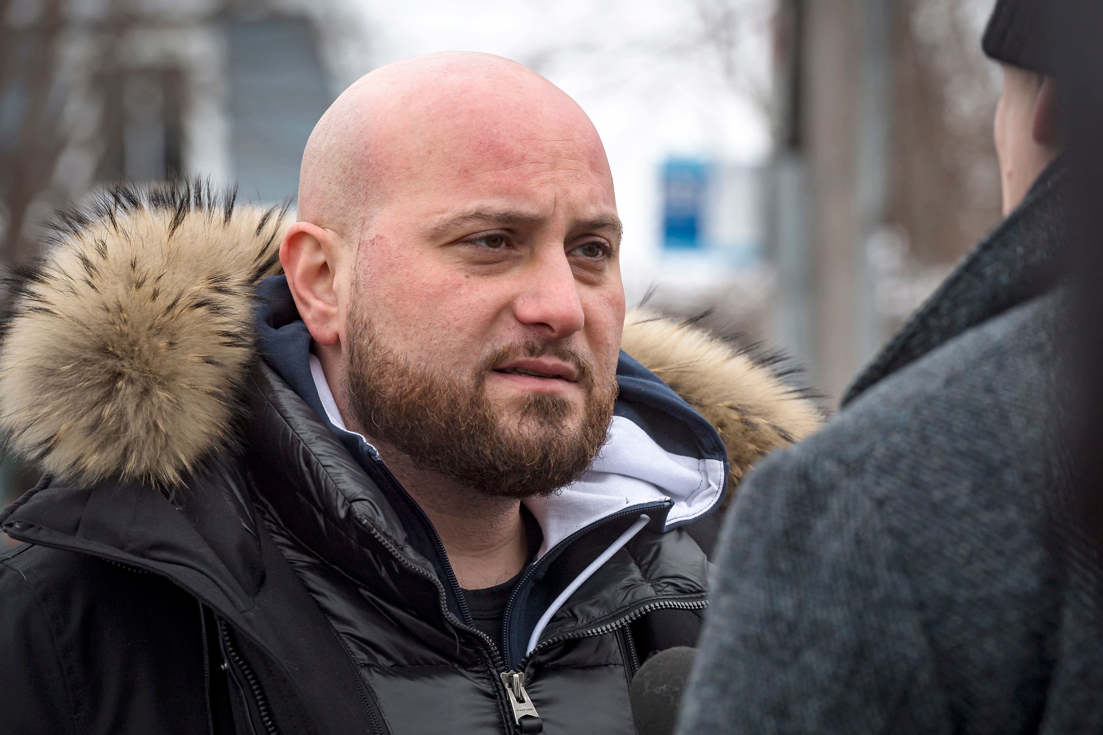 Mike Haddad est un des premiers à être intervenu dans la garderie.