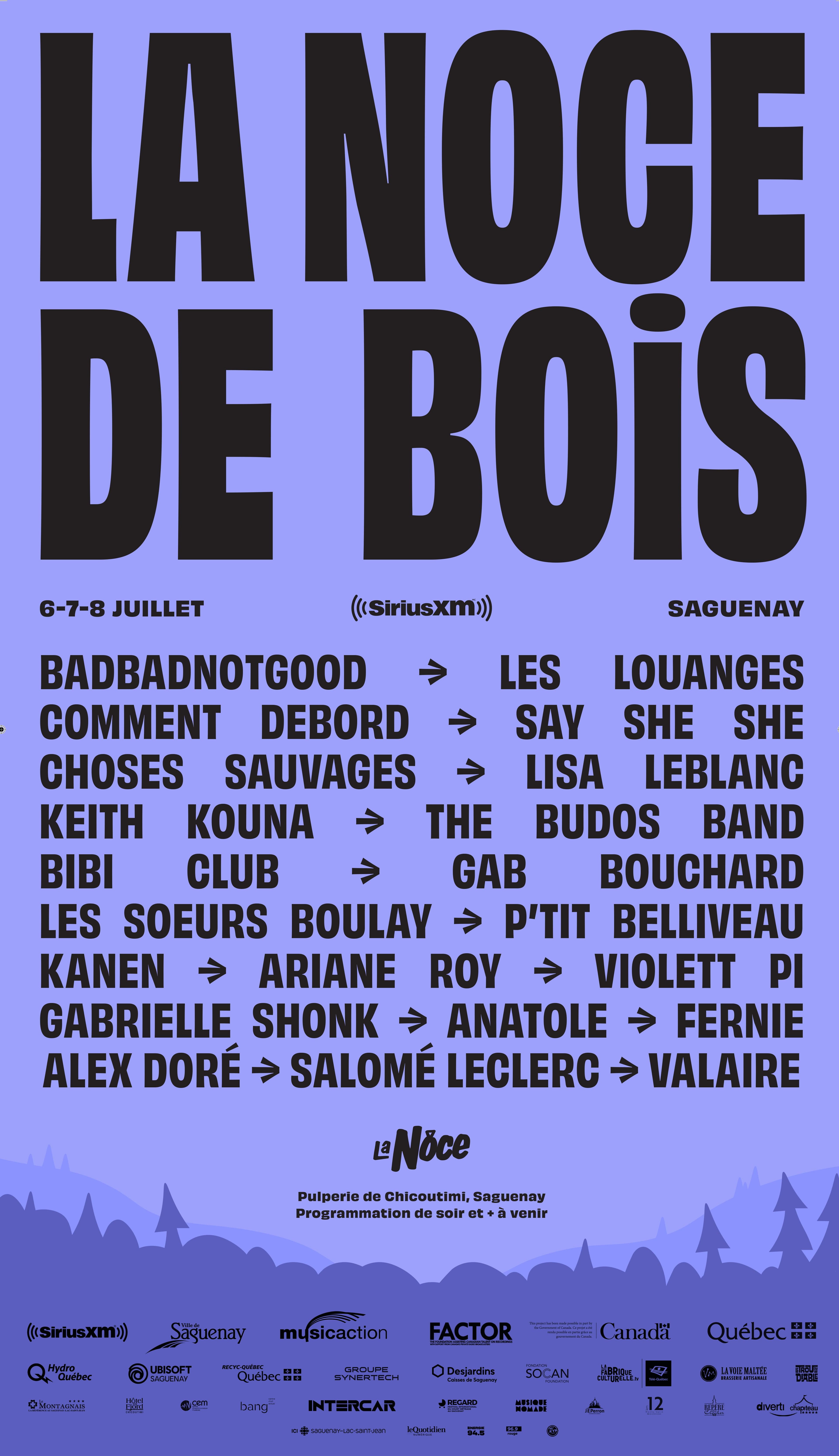 Photo courtoisie La Noce de Bois