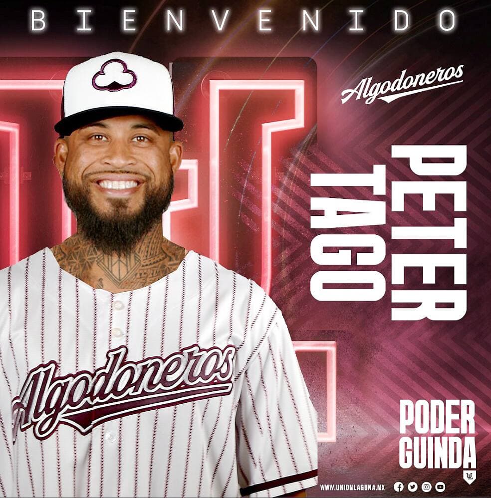 Le nouveau lanceur des Capitales, Pete Tago, a porté l’uniforme des Algodoneros de Guasave, au Mexique, l’an dernier.