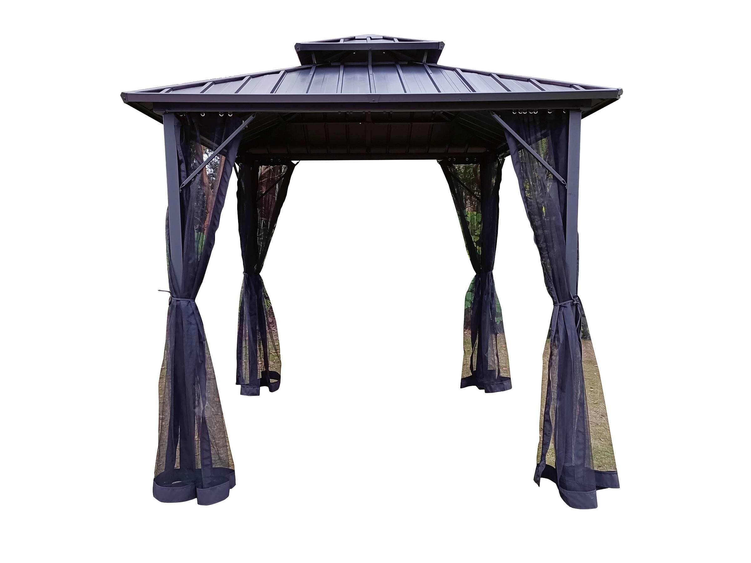 Gazebo toit double Windsor 8 X 8 pieds de la compagnie Patrick Morin.