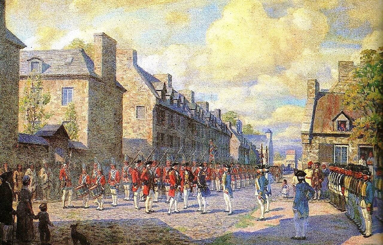 En signant l’acte de capitulation le 8 septembre 1760, Vaudreuil voulait principalement épargner les Montréalais.