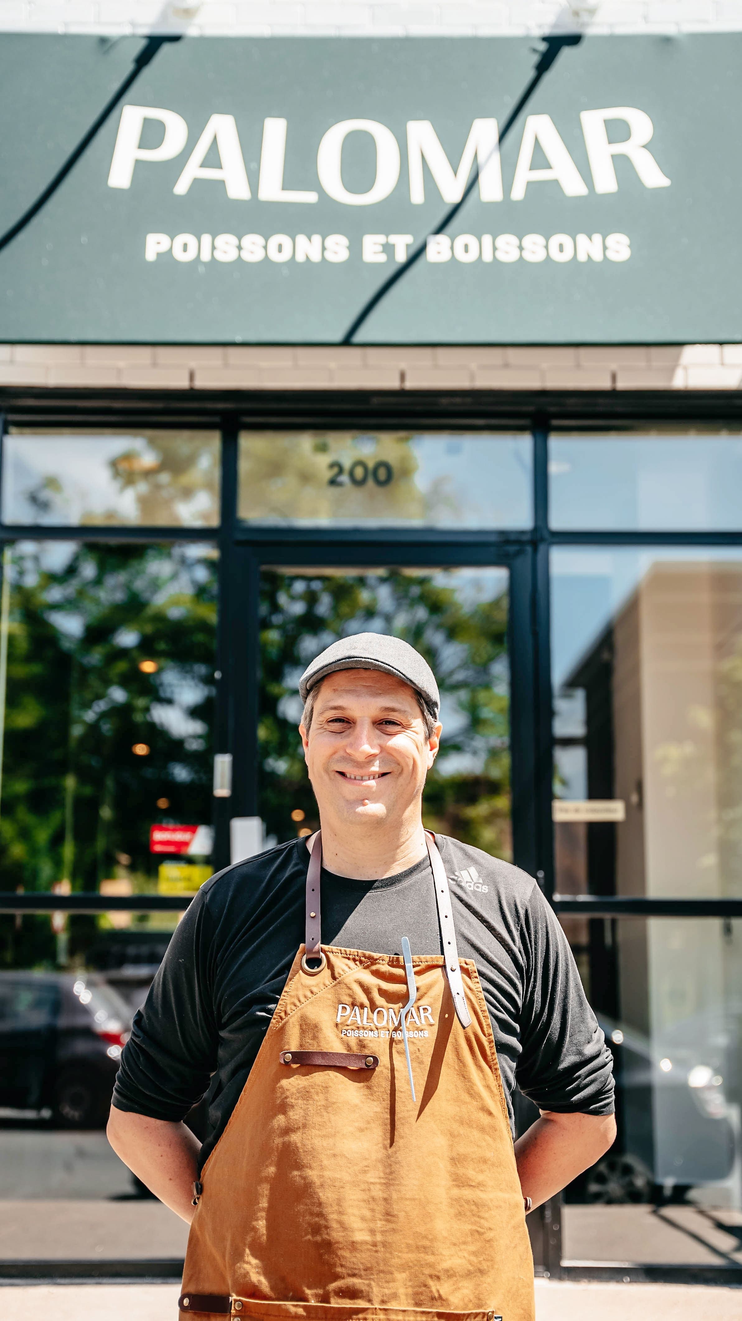 Constant Mentzas, propriétaire de la poissonnerie Palomar.