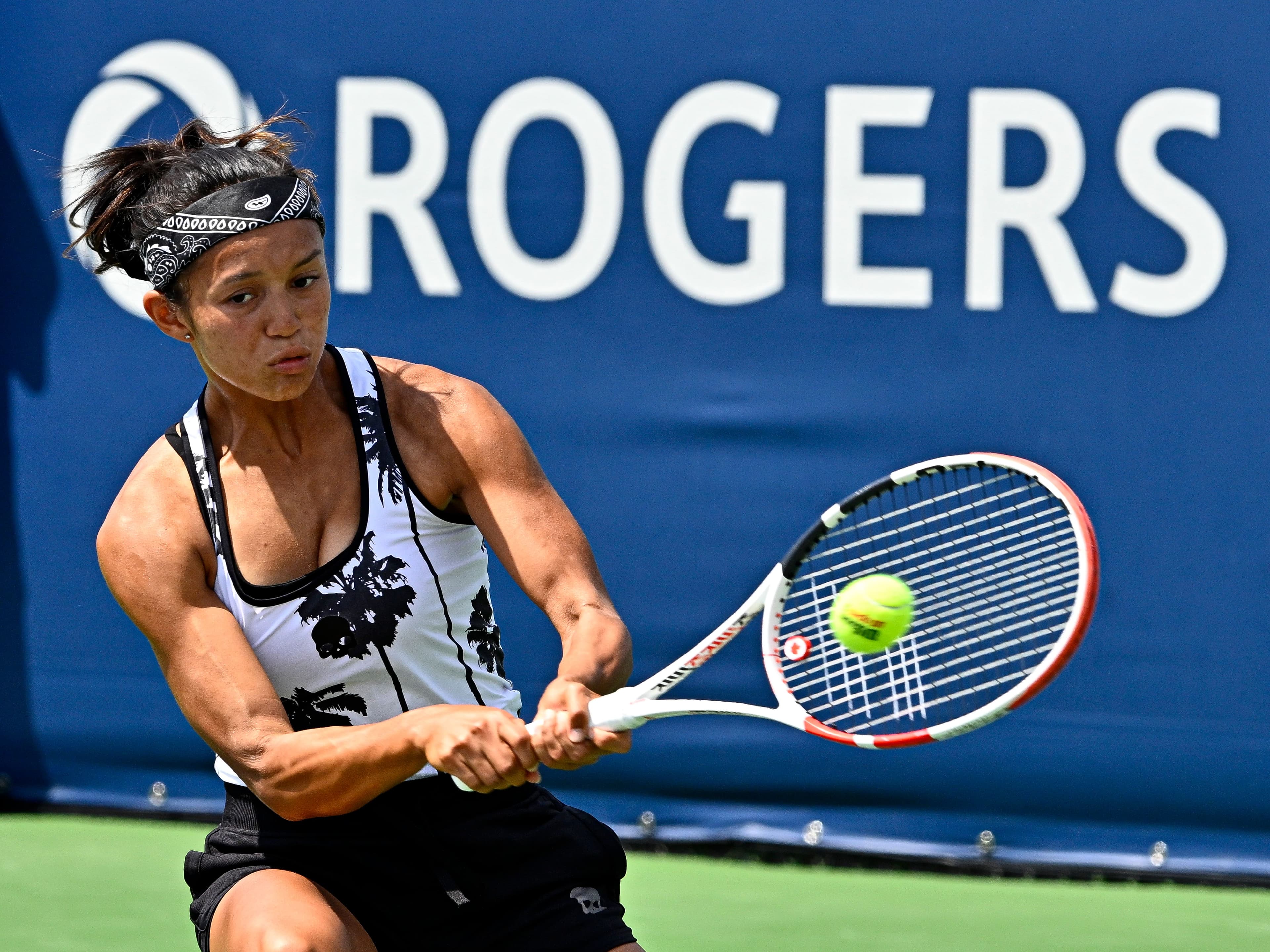 Bianca Fernandez admet que la marche est très haute entre le tennis ITF et celui de la WTA.