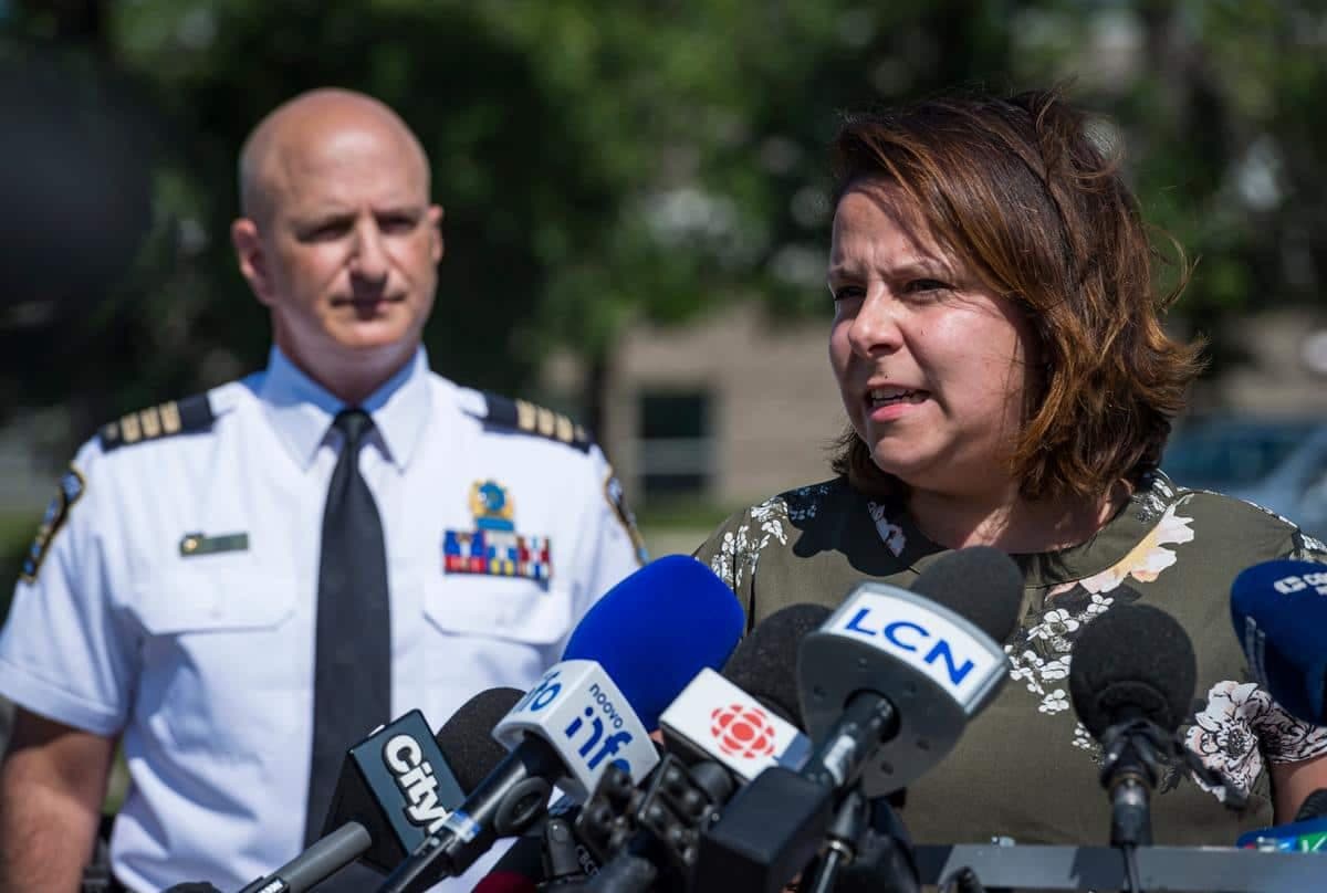 Caroline Bourgeois, mairesse de l’arrondissement Rivière-des-Prairies