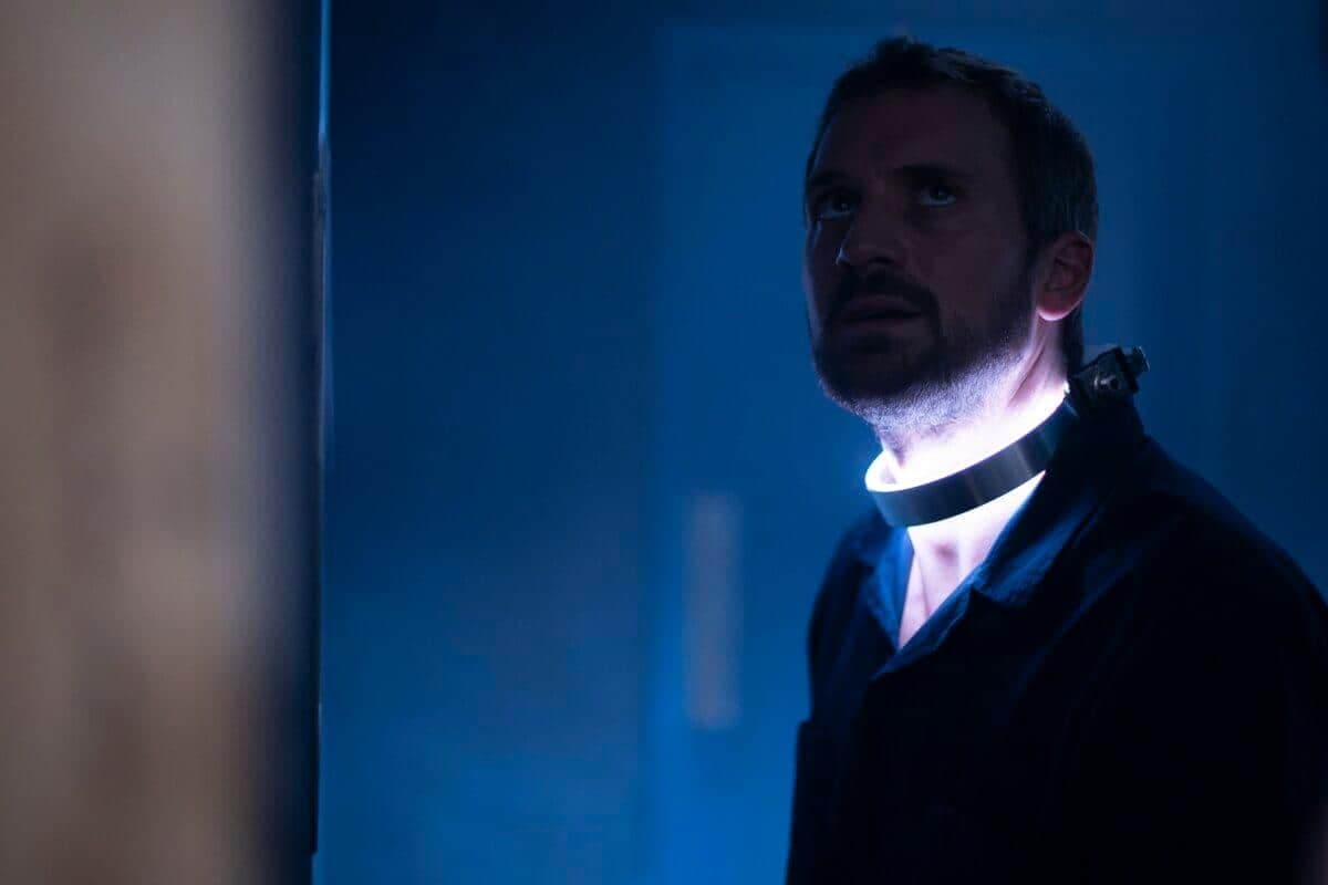 L'acteur Jean-Philippe Perras dans la série Piégés. Photo crédit Éric Myre