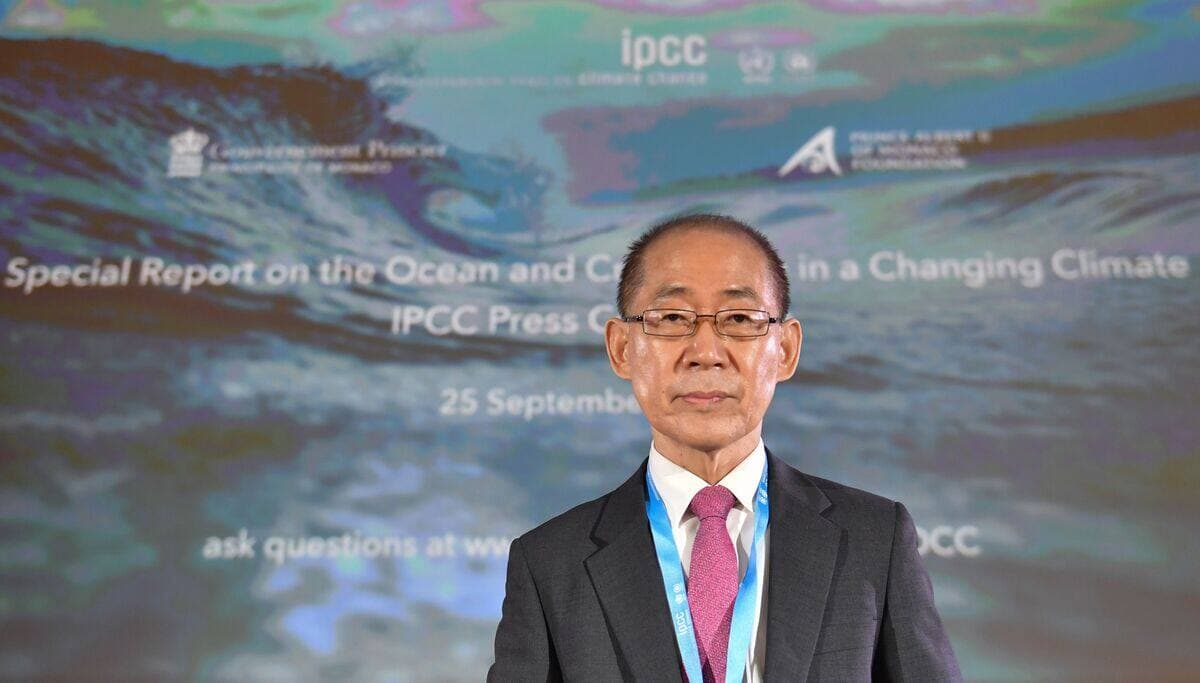 Le patron du GIEC, Hoesung Lee.