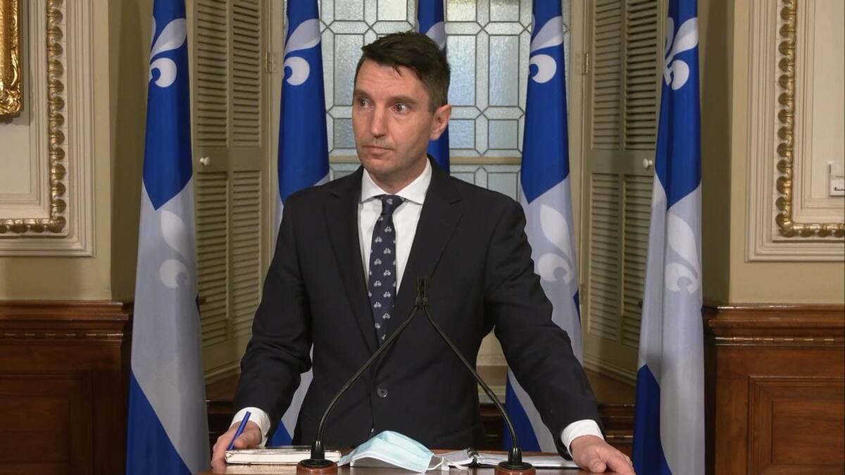 Le député libéral André Fortin