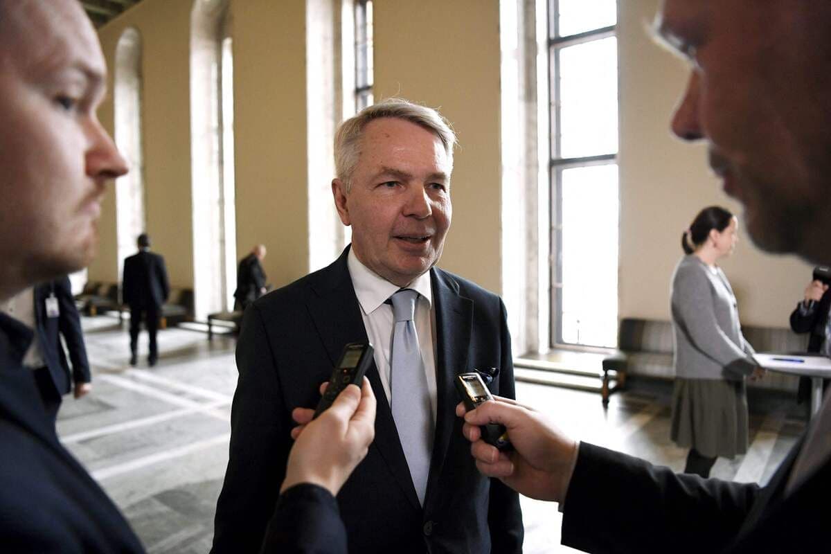 Le ministre finlandais des Affaires étrangères Pekka Haavisto.
