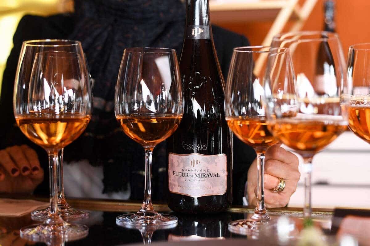 Du champagne Fleur de Miraval sera servi à volonté aux invités du bal des gouverneurs.