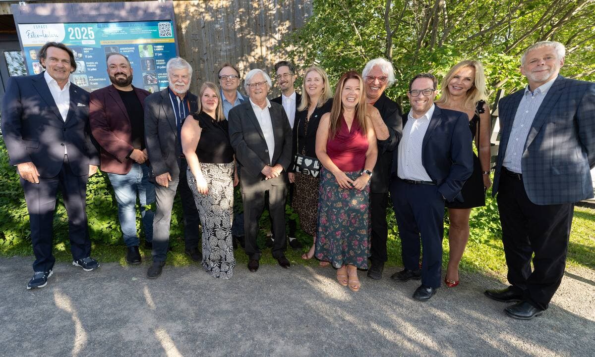 Soirée-bénéfice annuelle au profit de la Fondation Félix-Leclerc. Artiste invitée, Andréanne A. Mallette, à l’Espace Félix-Leclerc. Québec, le jeudi 26 juin 2025
