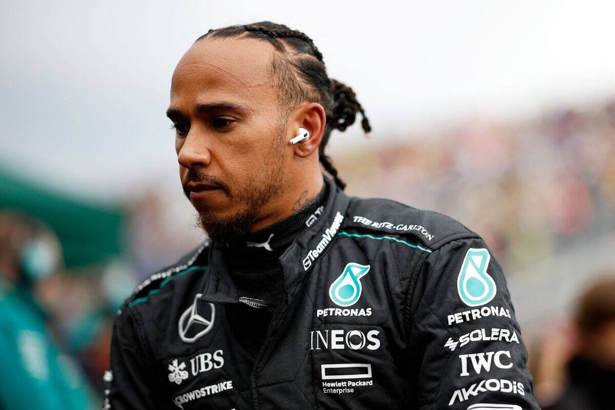 Lewis Hamilton a vue le podium lui filer entre les doigts.