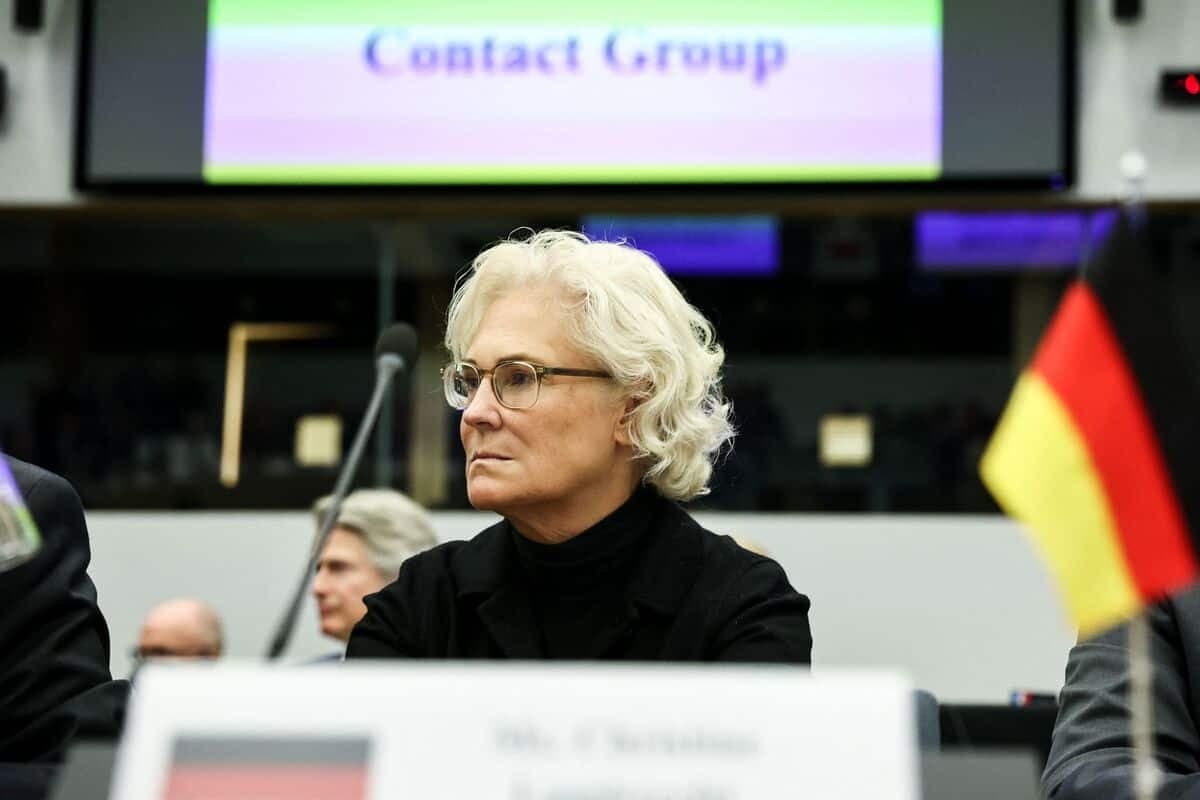 La ministre allemande de la Défense Christine Lambrecht.