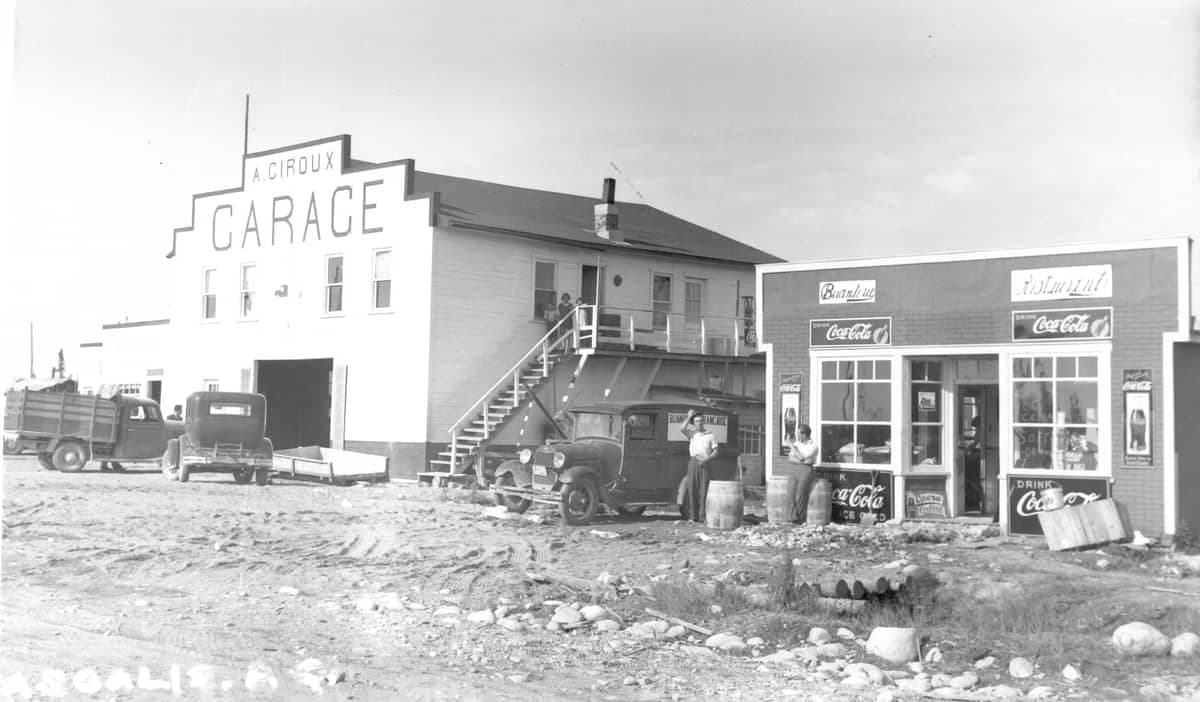 Une vue du village de Pascalis avant la tragédie.